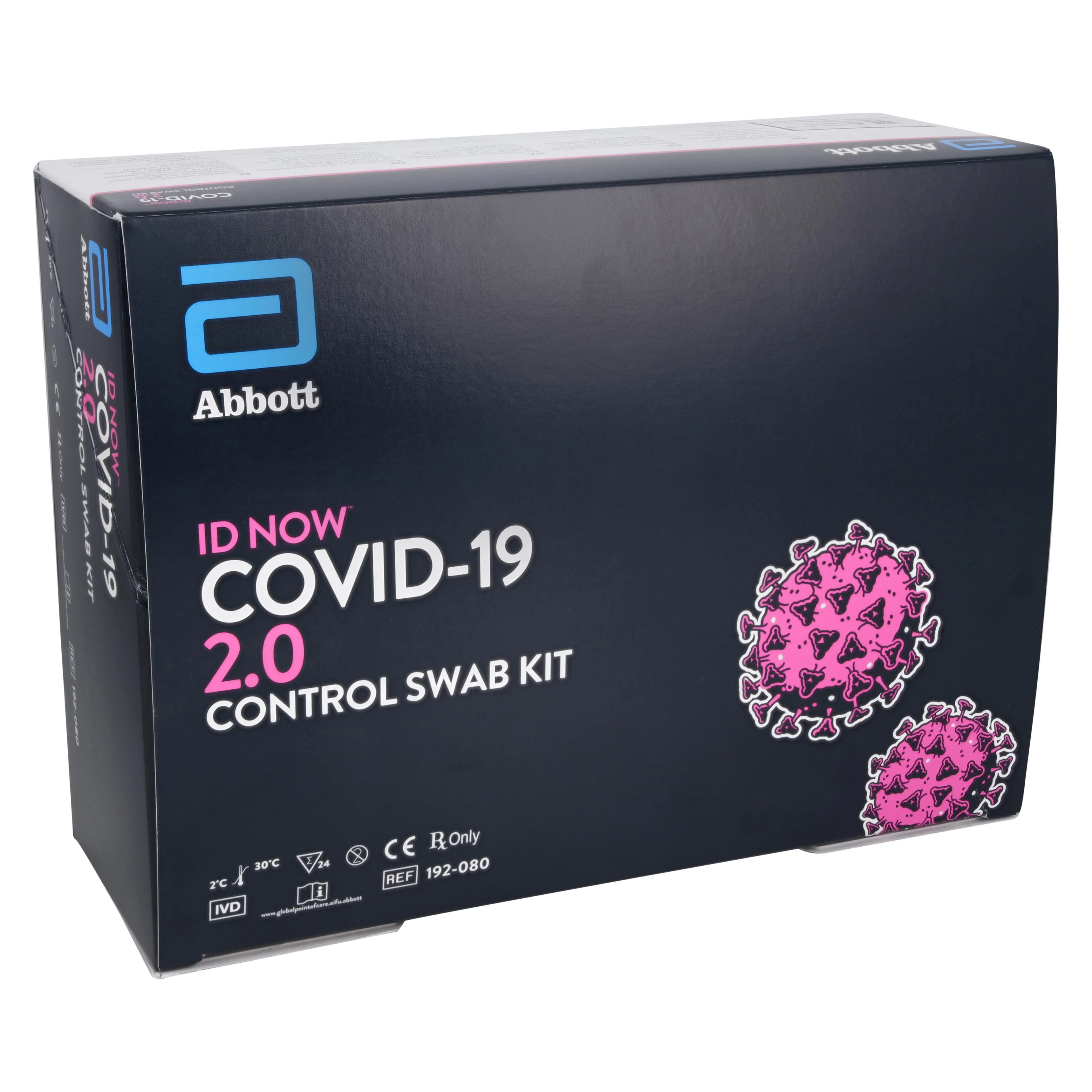 ID NOW COVID-19 2.0 Control Swab Kit, 12 Positive/12 Negative, 24/Box - ID NOW COVID-19 2.0 Control Sw - Image 1