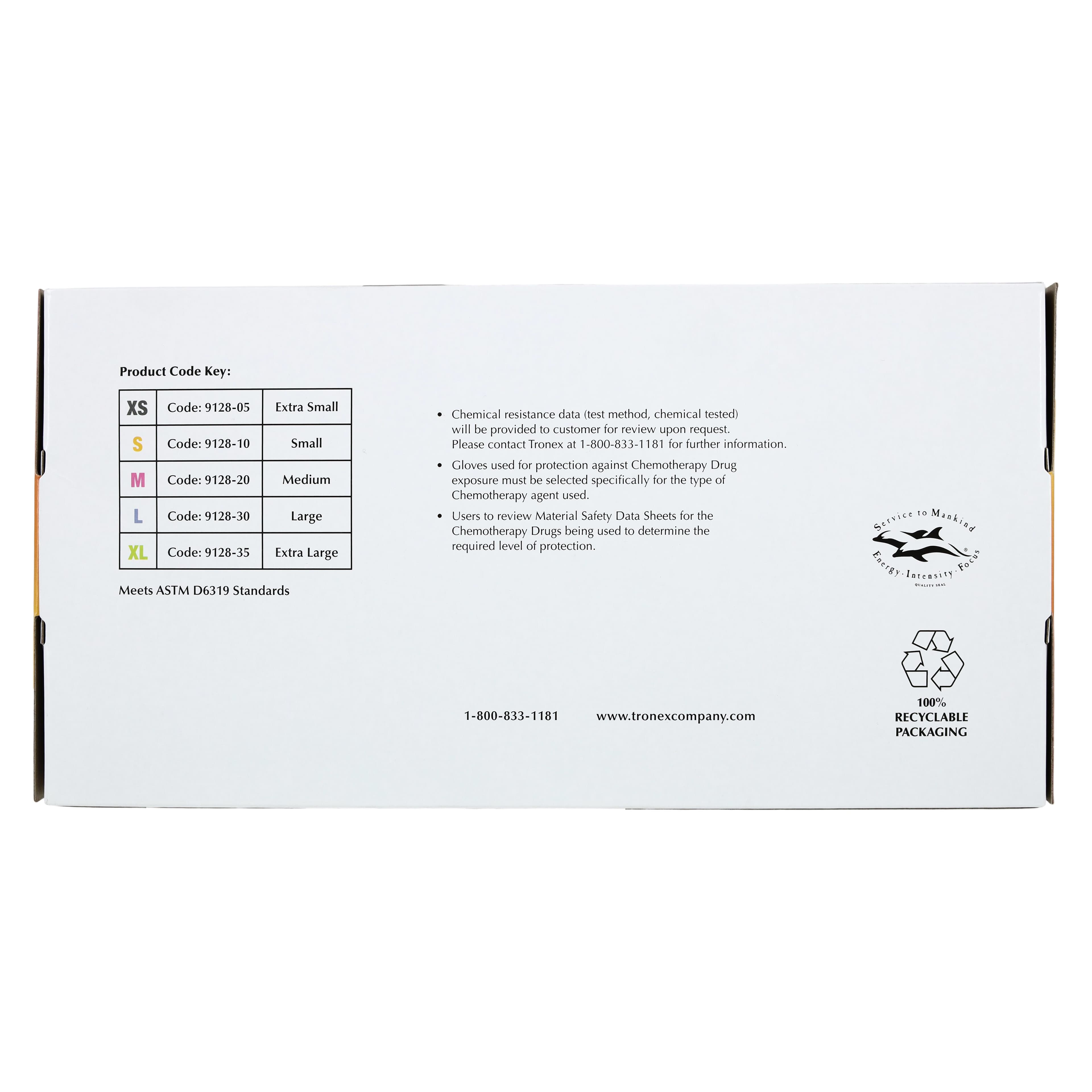 New Age Nitrile Exam Gloves, Medium, Violet Blue, Non-Sterile, 2500/Case thumbnail 4