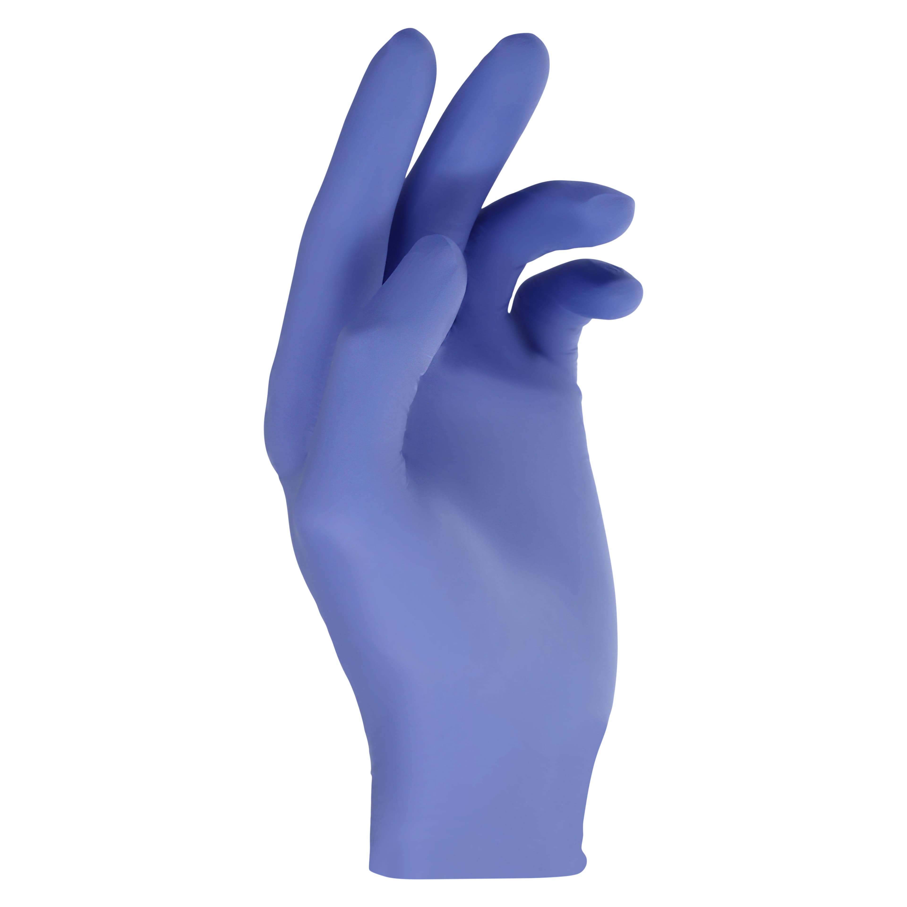 New Age Nitrile Exam Gloves, Large, Violet Blue, Non-Sterile, 2500/Case thumbnail 2