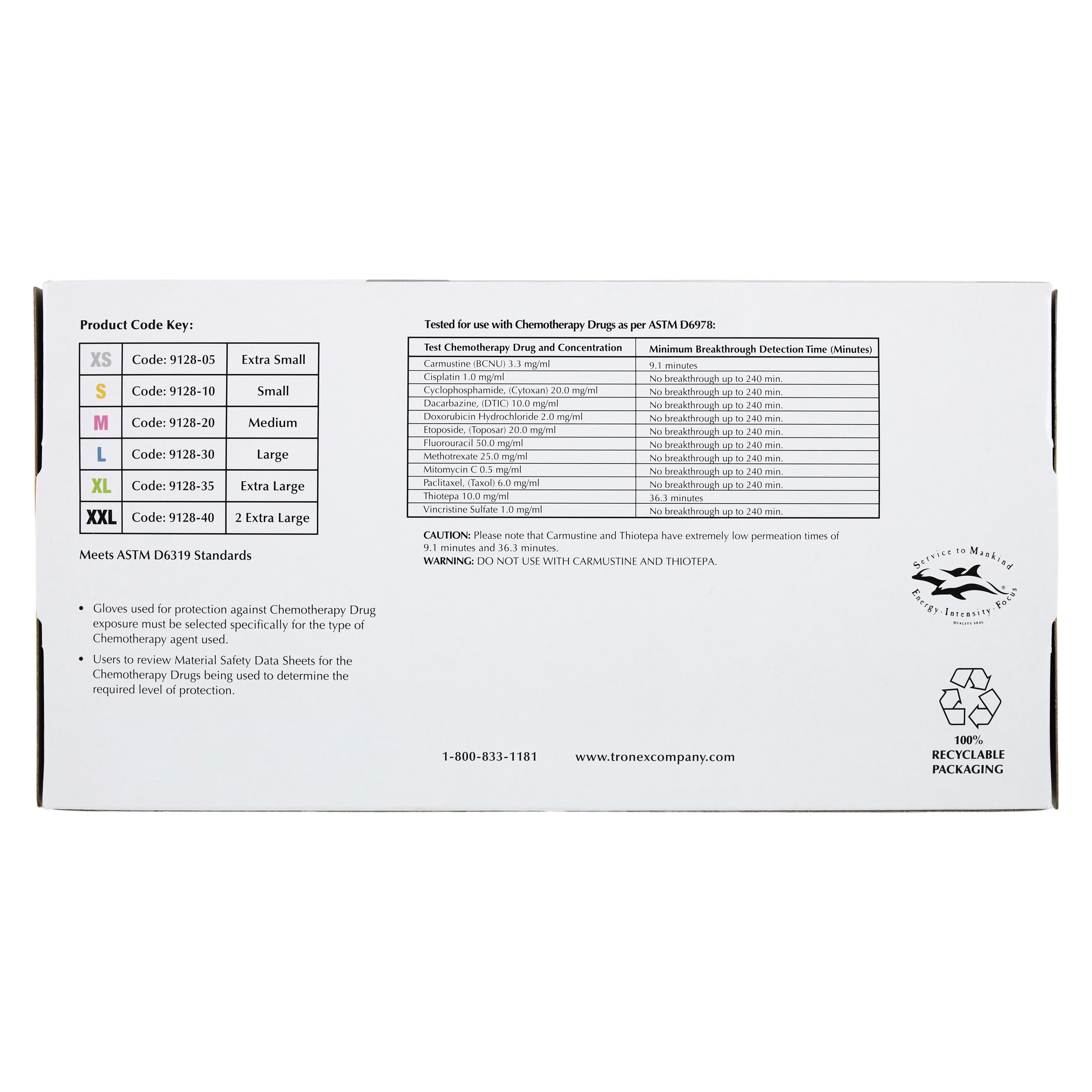 New Age Nitrile Exam Gloves, Large, Violet Blue, Non-Sterile, 2500/Case thumbnail 4