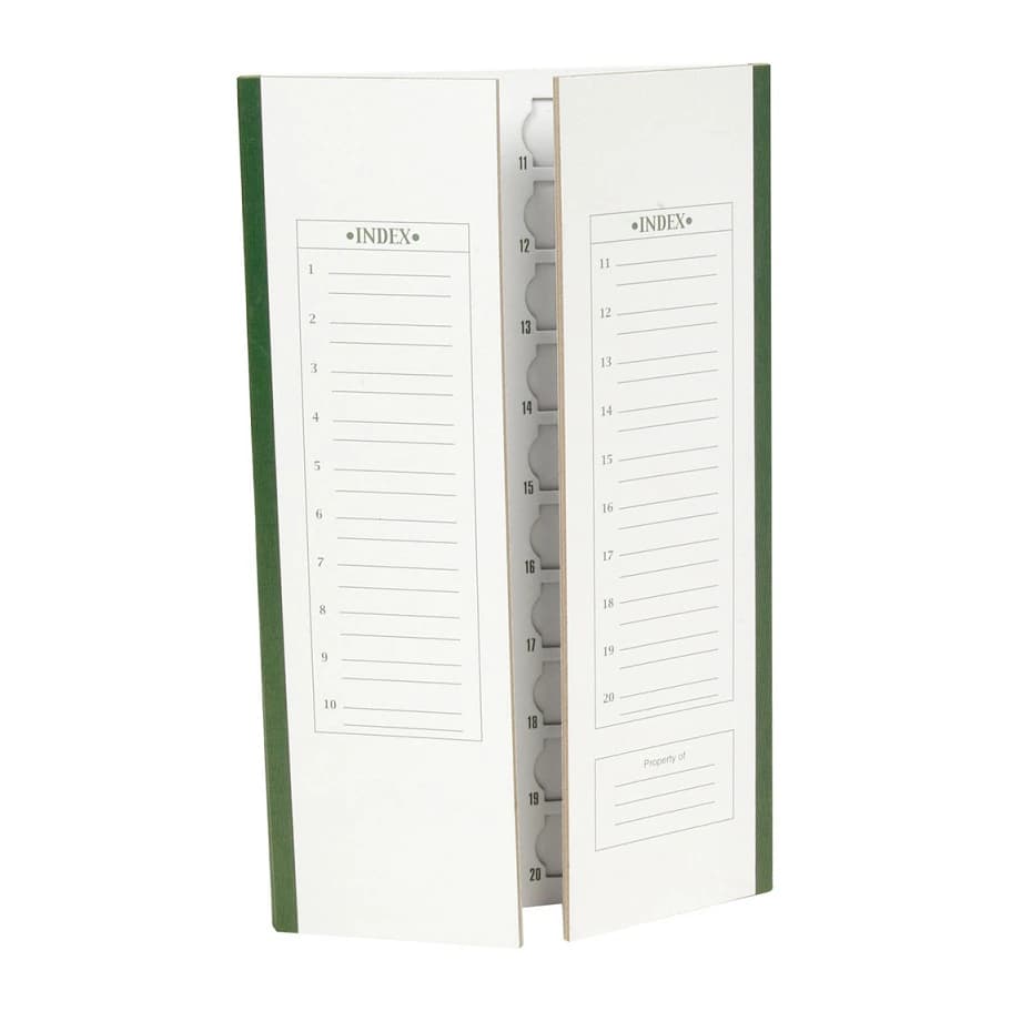 Heathrow Scientific Slide Tray, Cardboard, 20 Place, Green, 72/Case - Tray Slide Cardboard 20 Place - Image 1