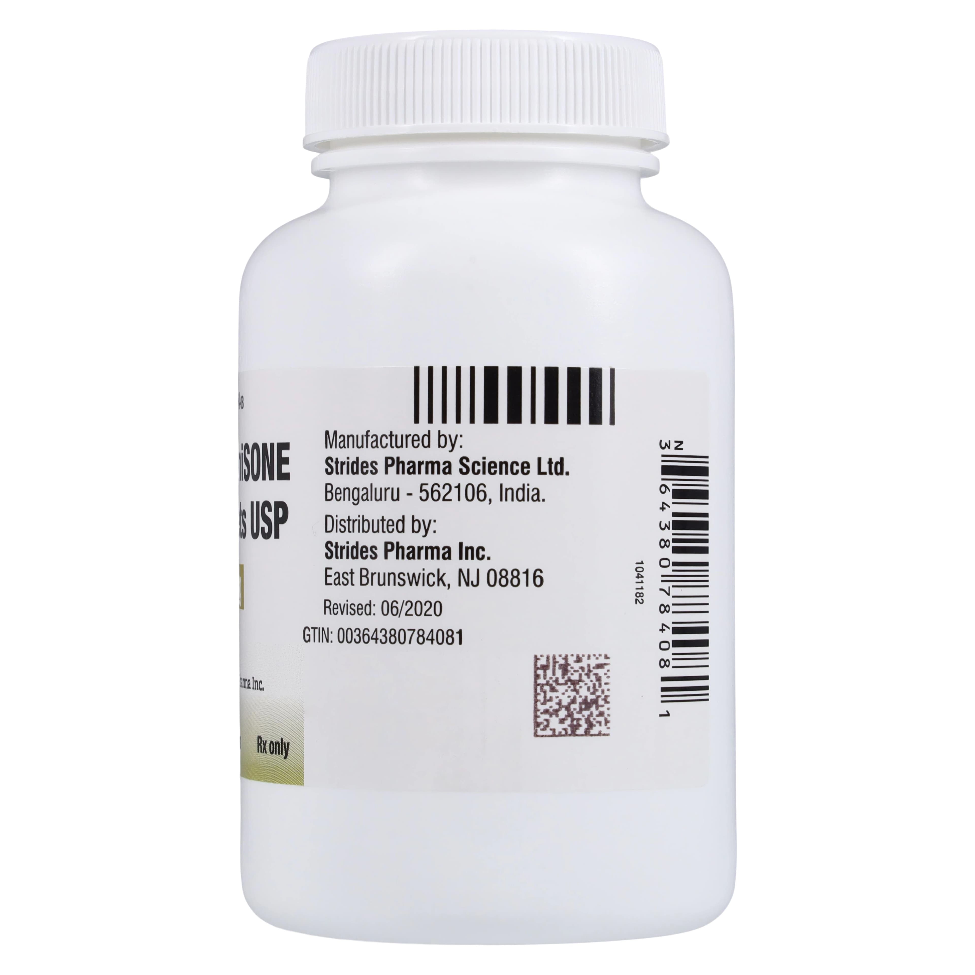 Prednisone Tablets, 10mg, 1000/Bottle, Strides Pharma thumbnail 3