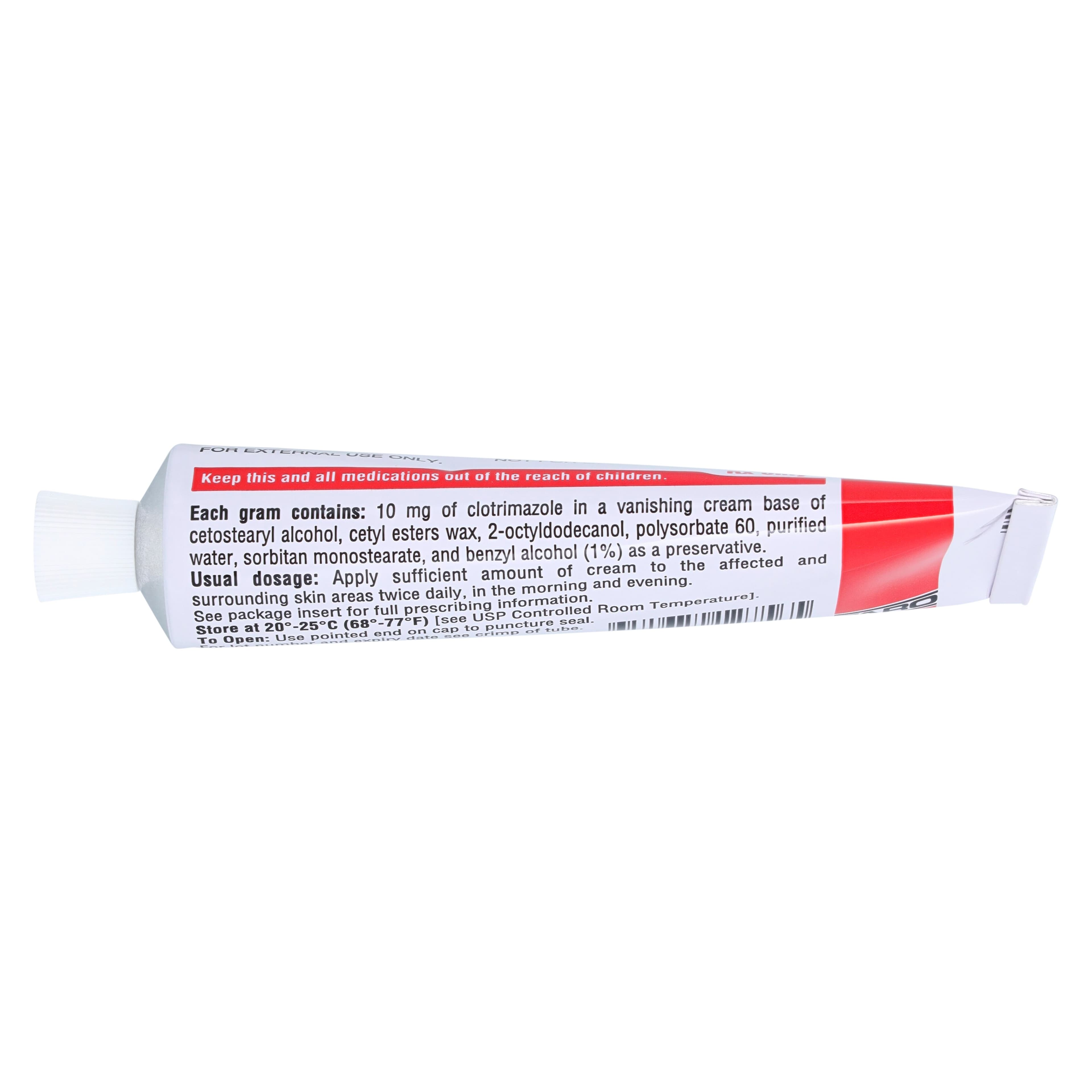 Clotrimazole Topical Cream 1%, 45 g Tube (Rx) thumbnail 3