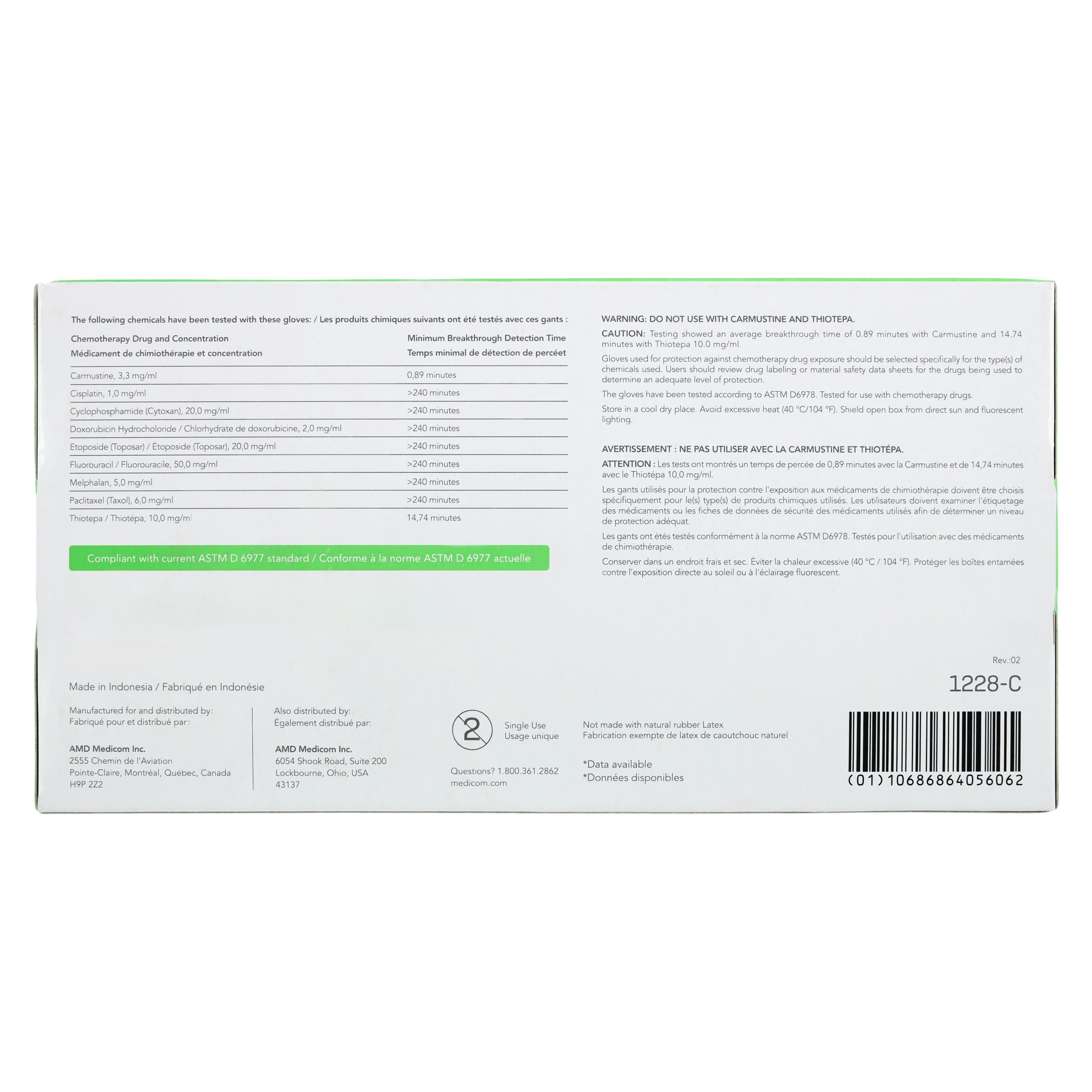 Ocean Pacific® NeoNatural™ Polychloroprene Exam Gloves, Powder Free, Non-Sterile, Medium, Emerald Green, 100/Box, 1228-C thumbnail 4
