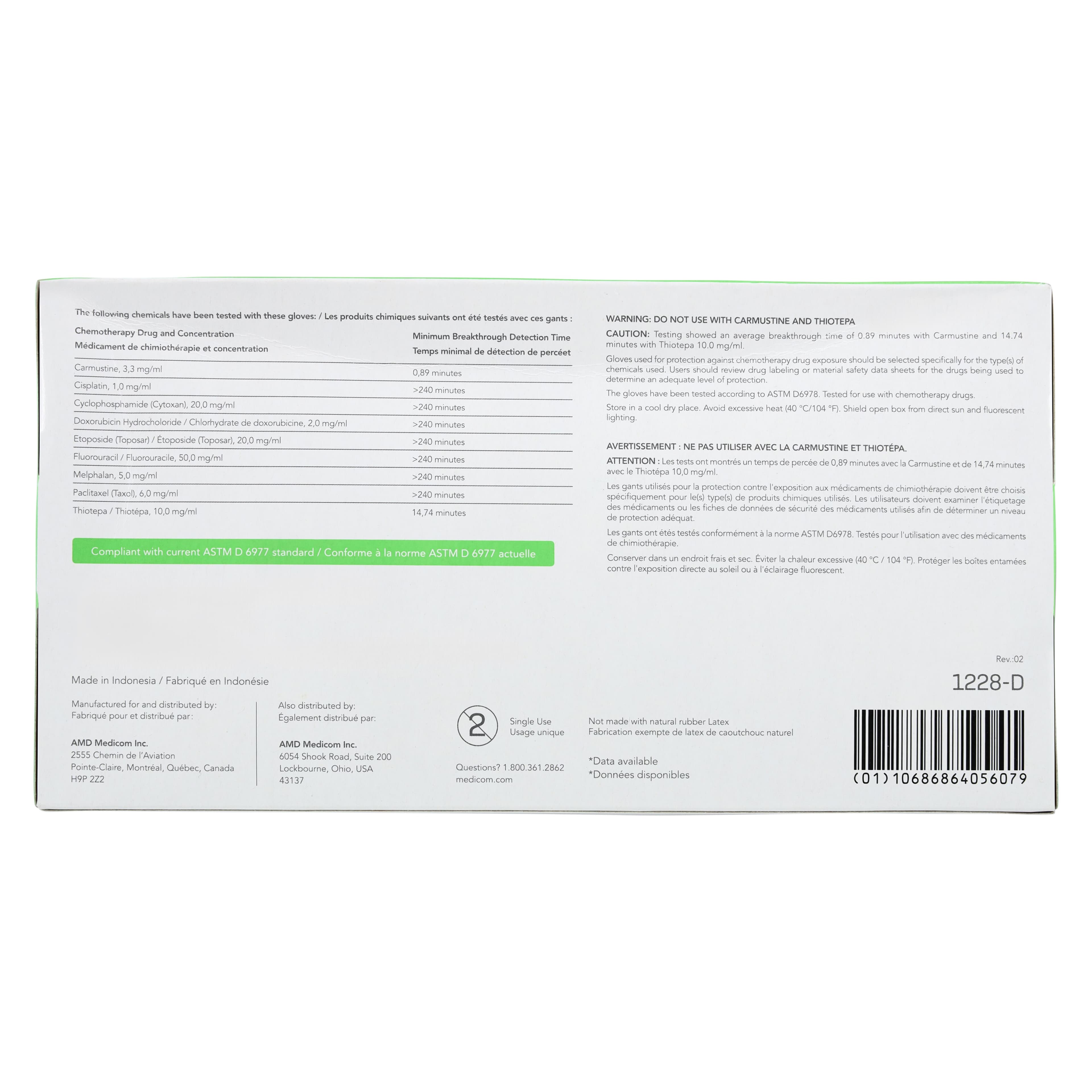 Ocean Pacific® NeoNatural™ Polychloroprene Exam Gloves, Powder Free, Latex Free, Non-Sterile, Large, Emerald Green, 100/Box, 1228-D thumbnail 4
