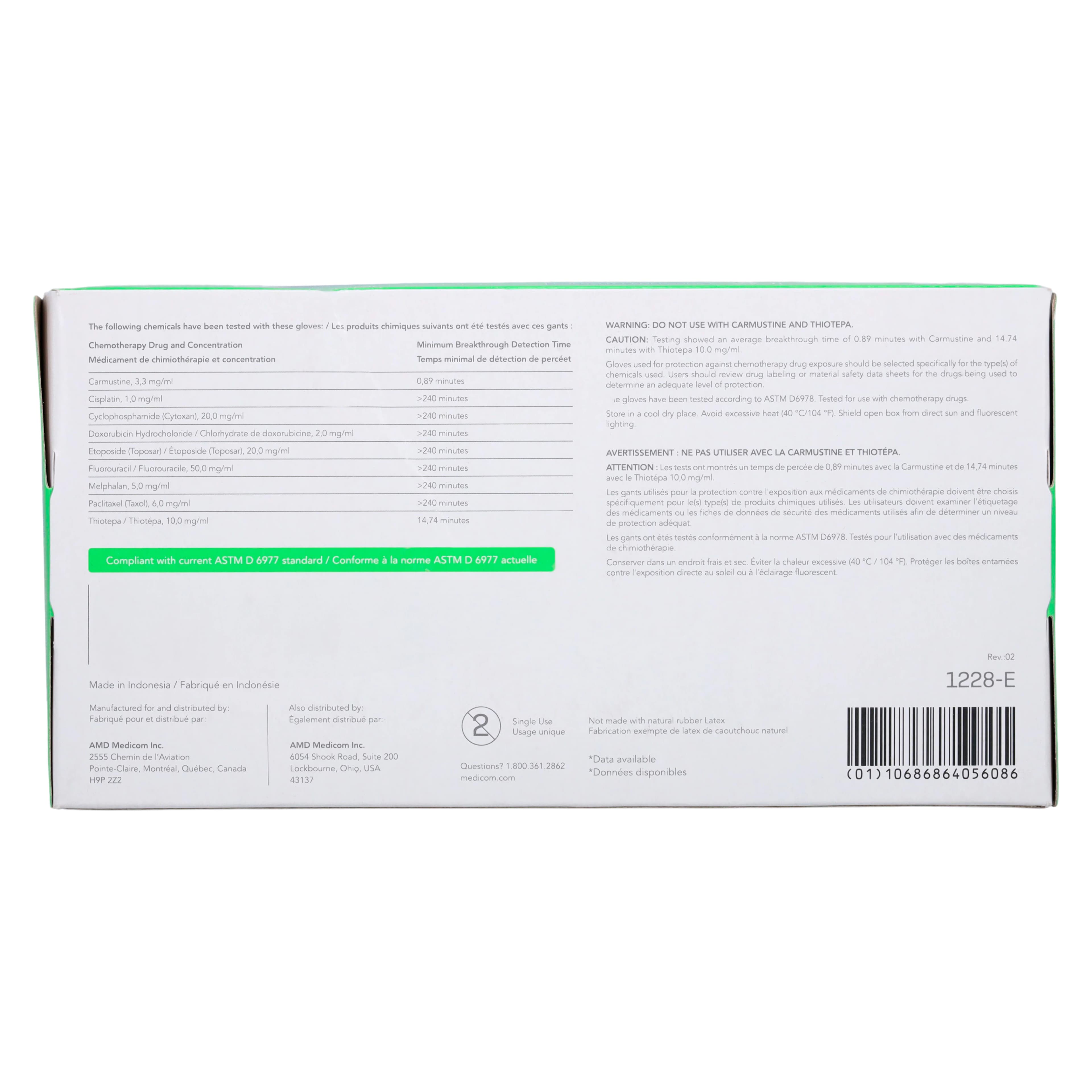 Ocean Pacific® NeoNatural™ Polychloroprene Exam Gloves, Powder Free, Latex Free, Non-Sterile, Extra Large, Emerald Green, Textured Fingertips, 100/Box, 1228-E thumbnail 4