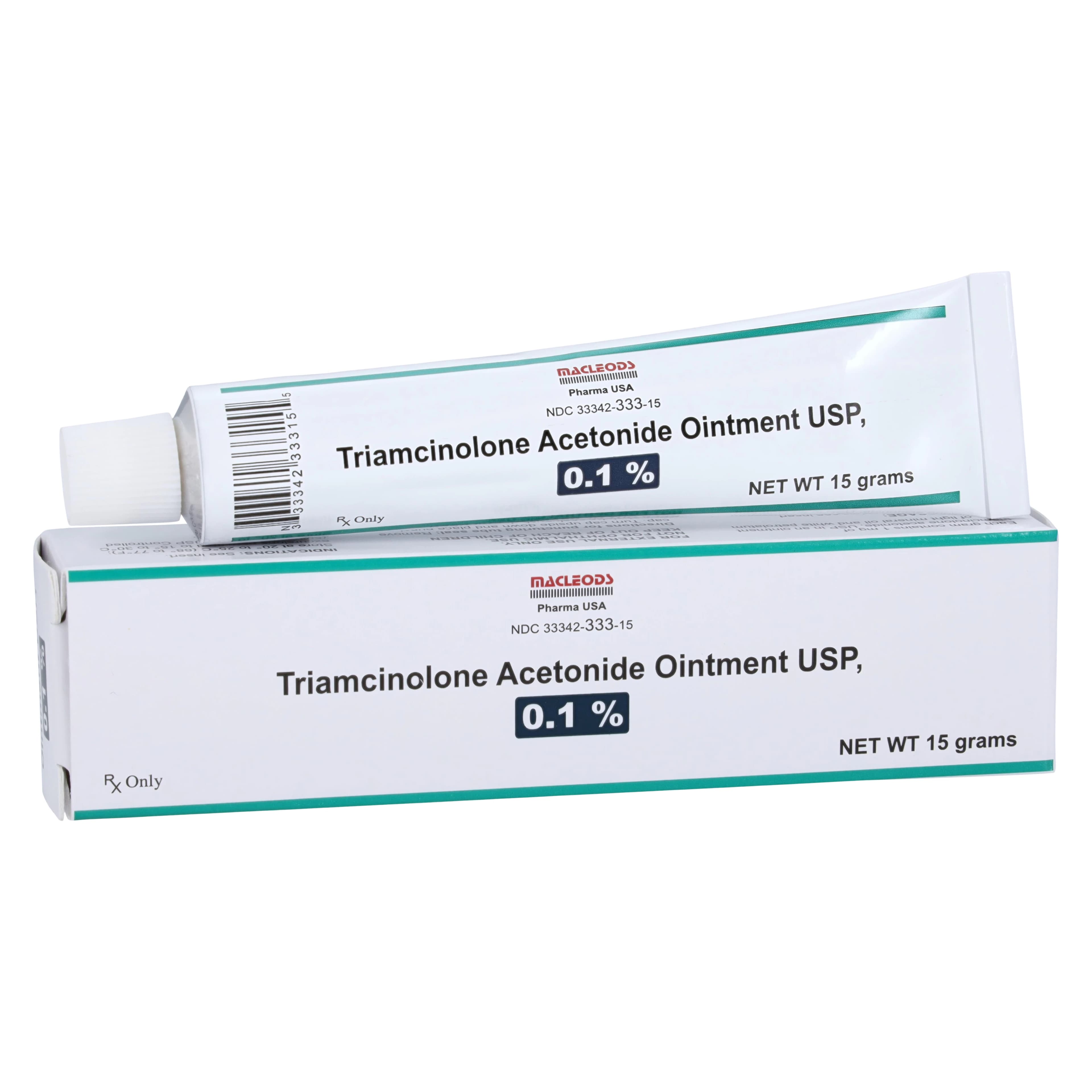 Triamcinolone Acetonide Topical Ointment 0.1%, 15g Tube - Triamcinolone Ace Ointment - Image 1