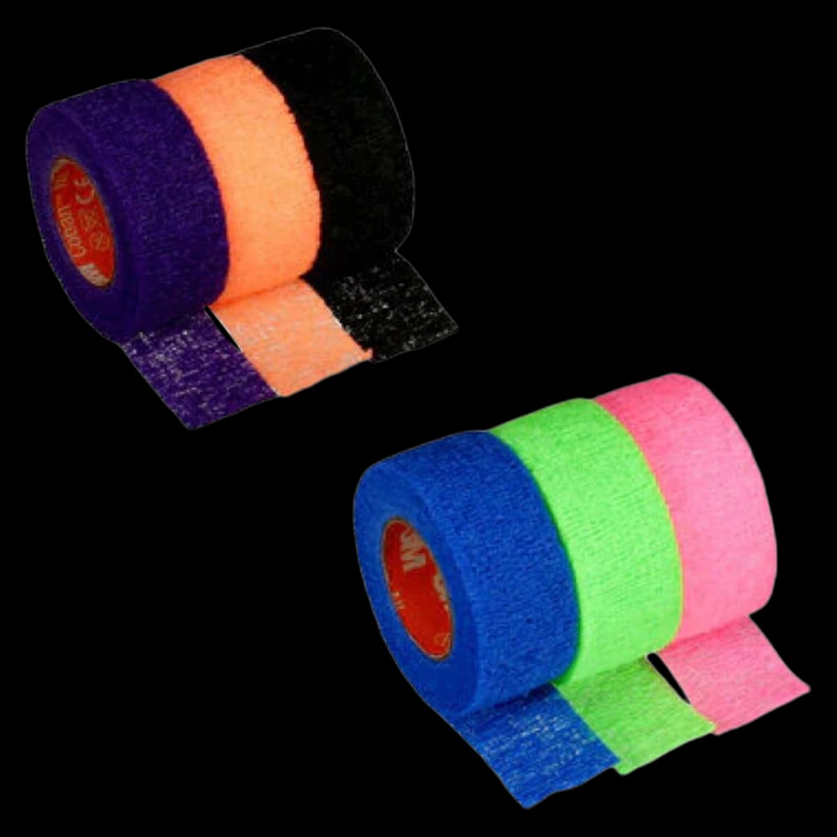 3M Coban LF Self-Adherent Wrap Bandage, 1" x 5 yd, Pink, Non-Sterile, 72/Case - Wrap Coban LF NS Pink - Image 1