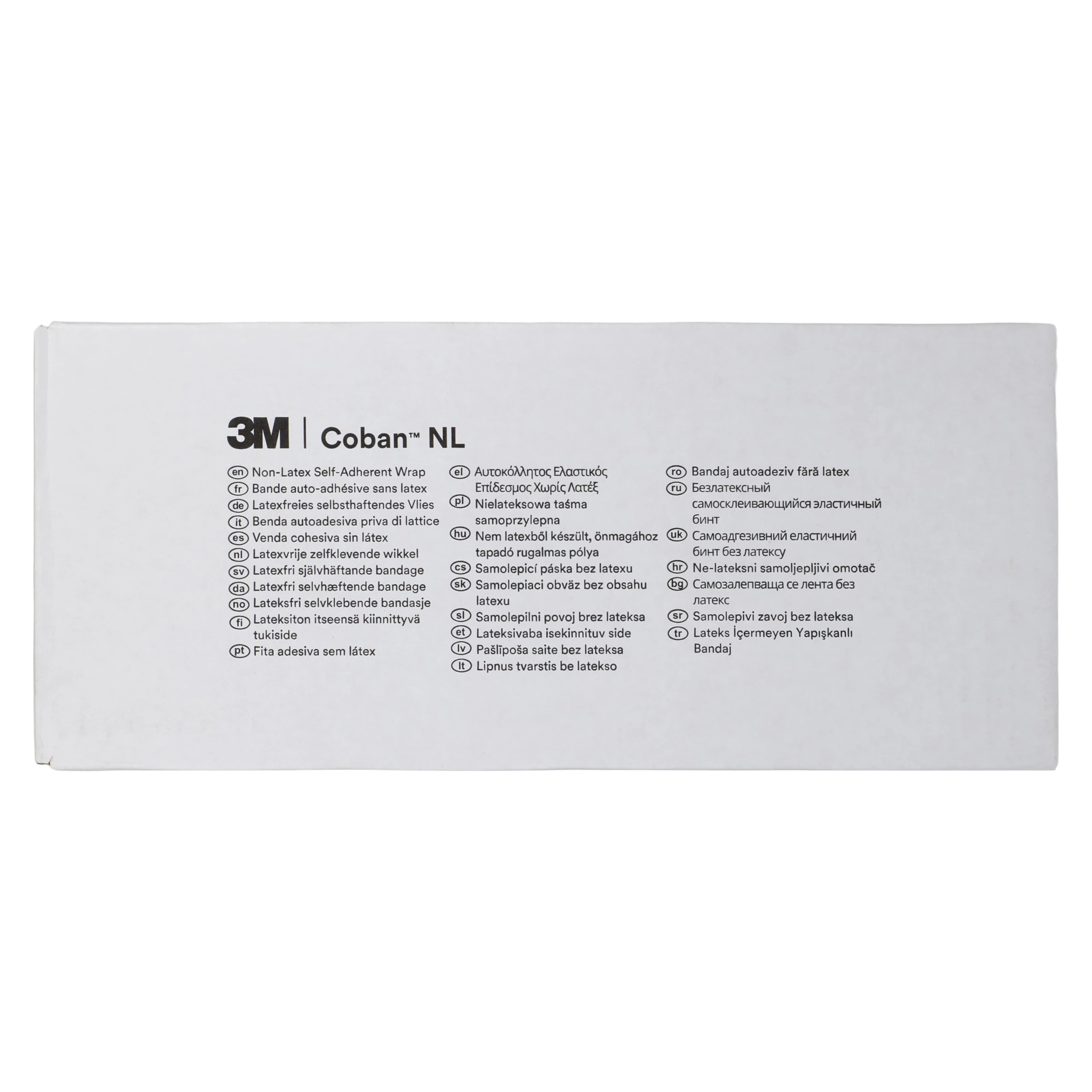 3M Coban LF Self-Adherent Wrap Bandage, 1.5" x 5 yd, Blue, Non-Sterile, 48/Case thumbnail 4