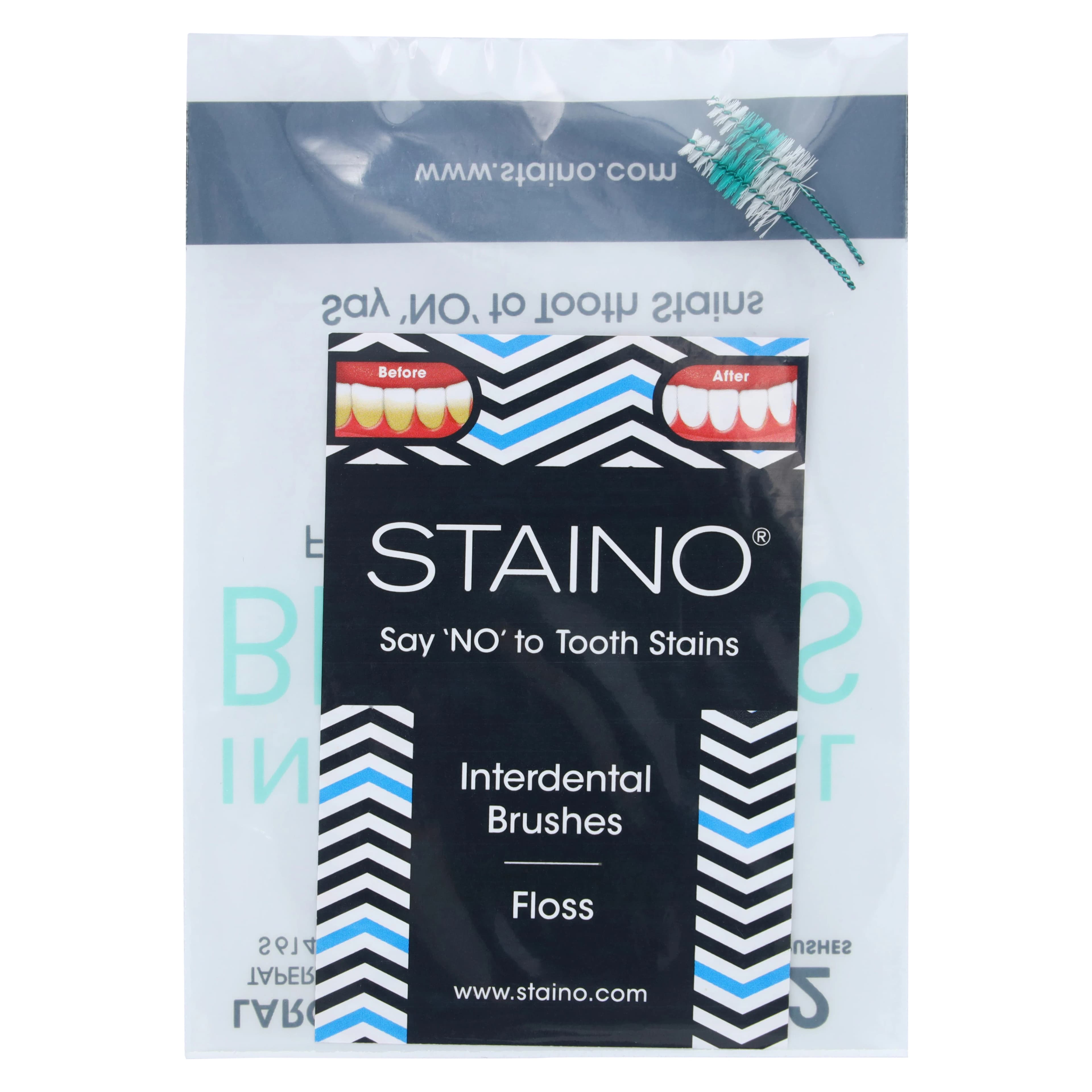 StaiNo® Interdental Brush Refills, Tapered, Jumbo, 2.7-6.3 mm, Straight, 36/Box, S614P thumbnail 3