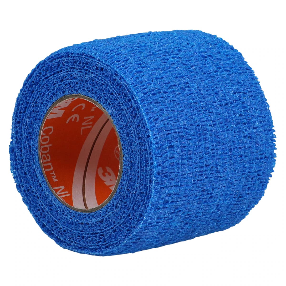 3M Coban LF Self-Adherent Wrap Bandage, 2" x 5 yd, Blue, Non-Sterile, 36/Case thumbnail 2