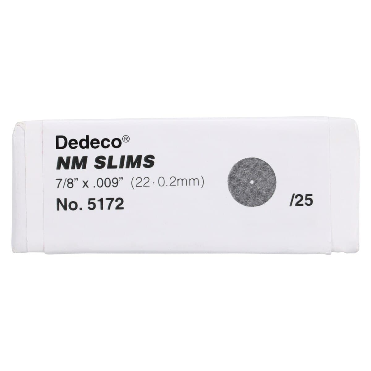 Dedeco NM Slims Ultra-Thin Separating Discs, Silicon Carbide, 7/8" x 0.009", 25/Box, 5172 thumbnail 4