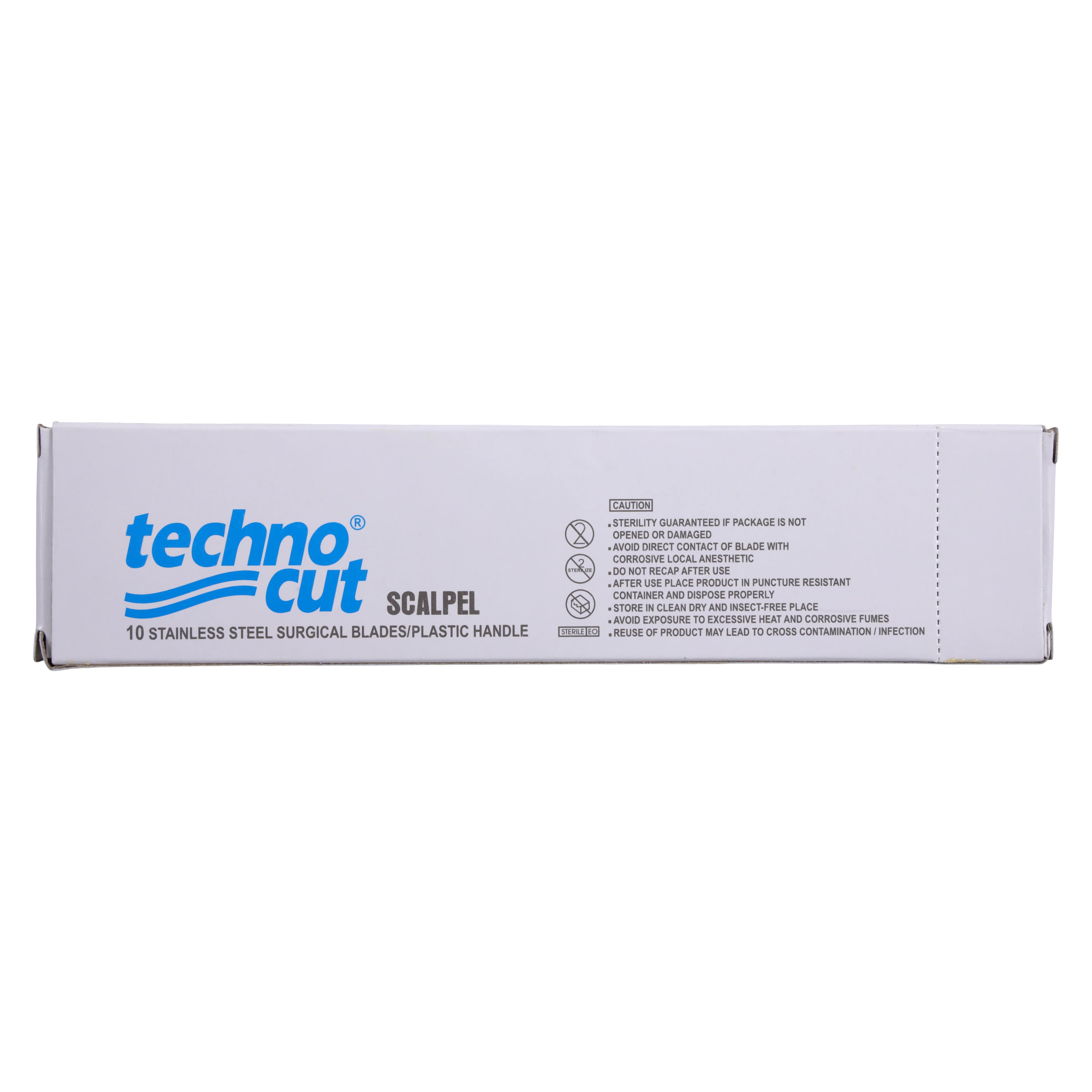 Myco Medical Technocut Disposable Scalpel, Size 11, Sterile, Stainless Steel, 10/Box, 6008T-11 thumbnail 5