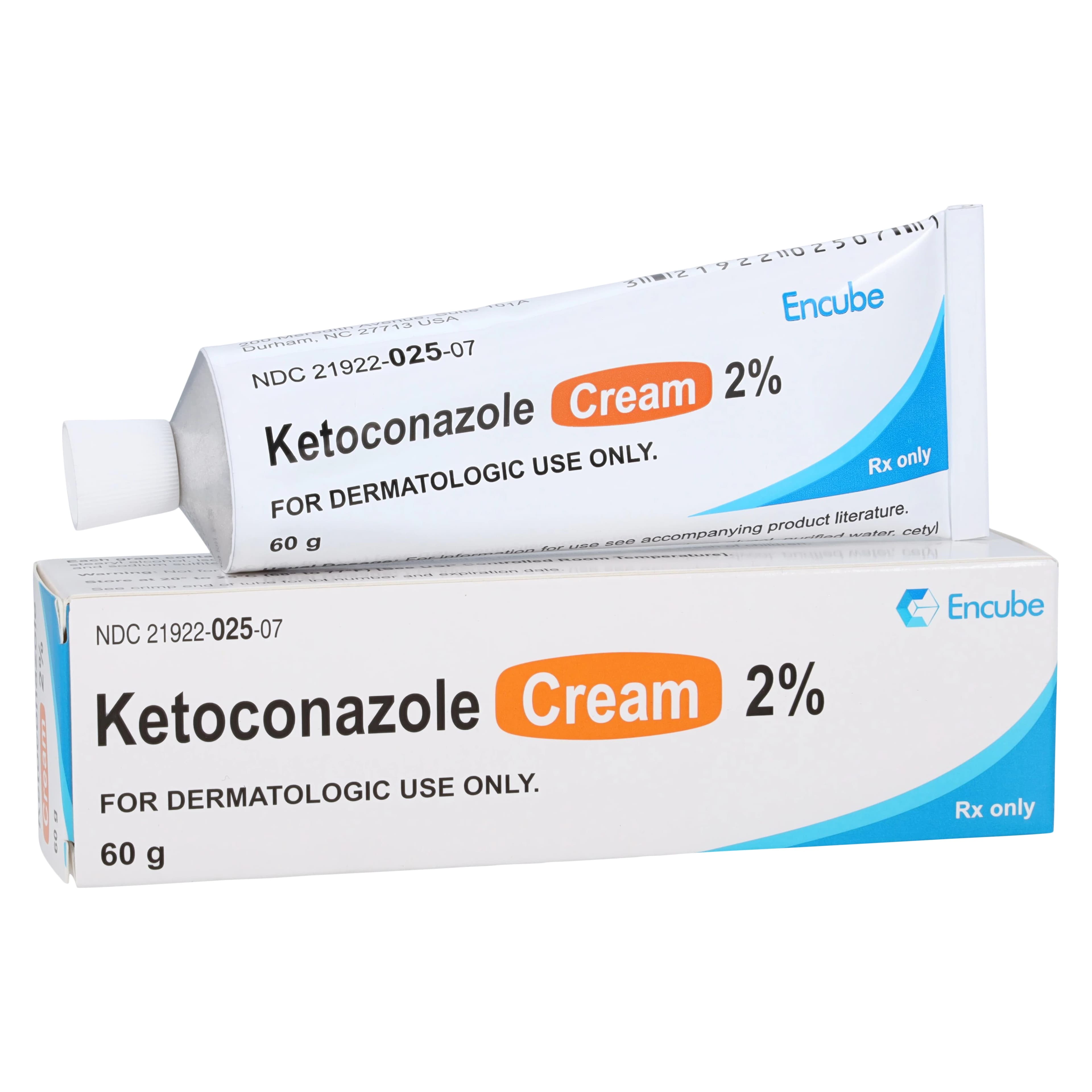 Ketoconazole Cream 2% Topical, 60 g Tube - Ketoconazole Cream - Image 1