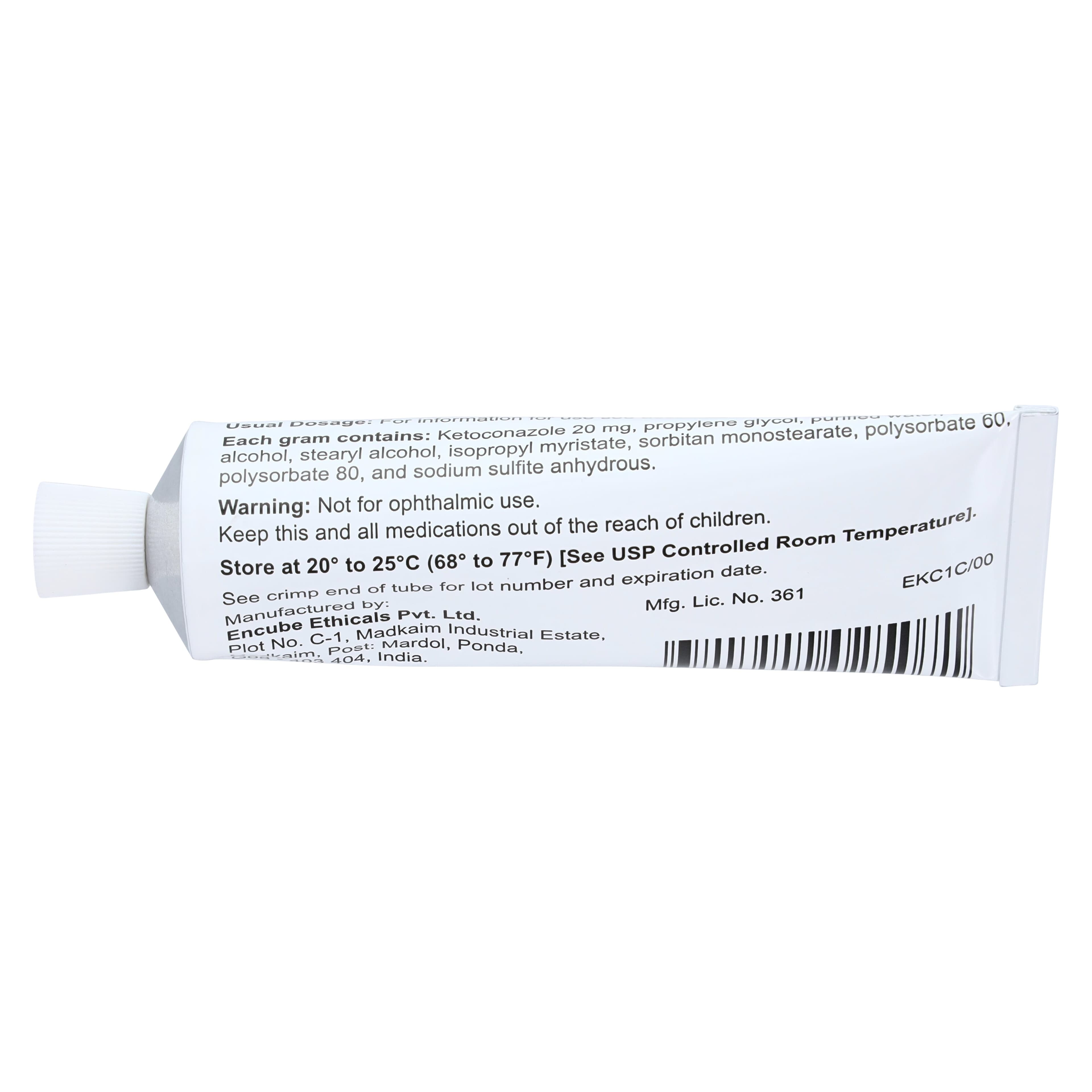 Ketoconazole Cream 2% Topical, 60 g Tube thumbnail 3