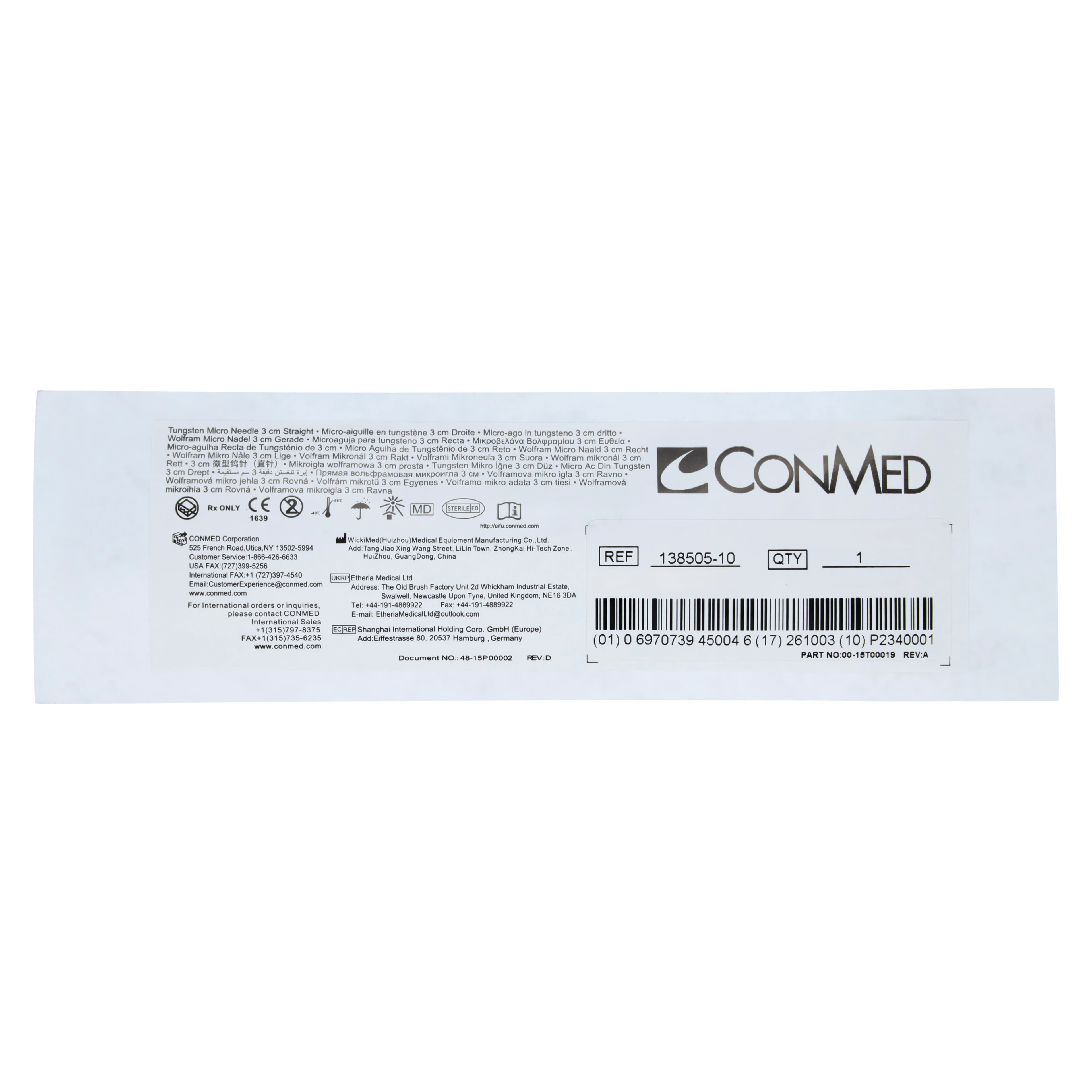 Conmed Micro Needle, 10/Case thumbnail 2