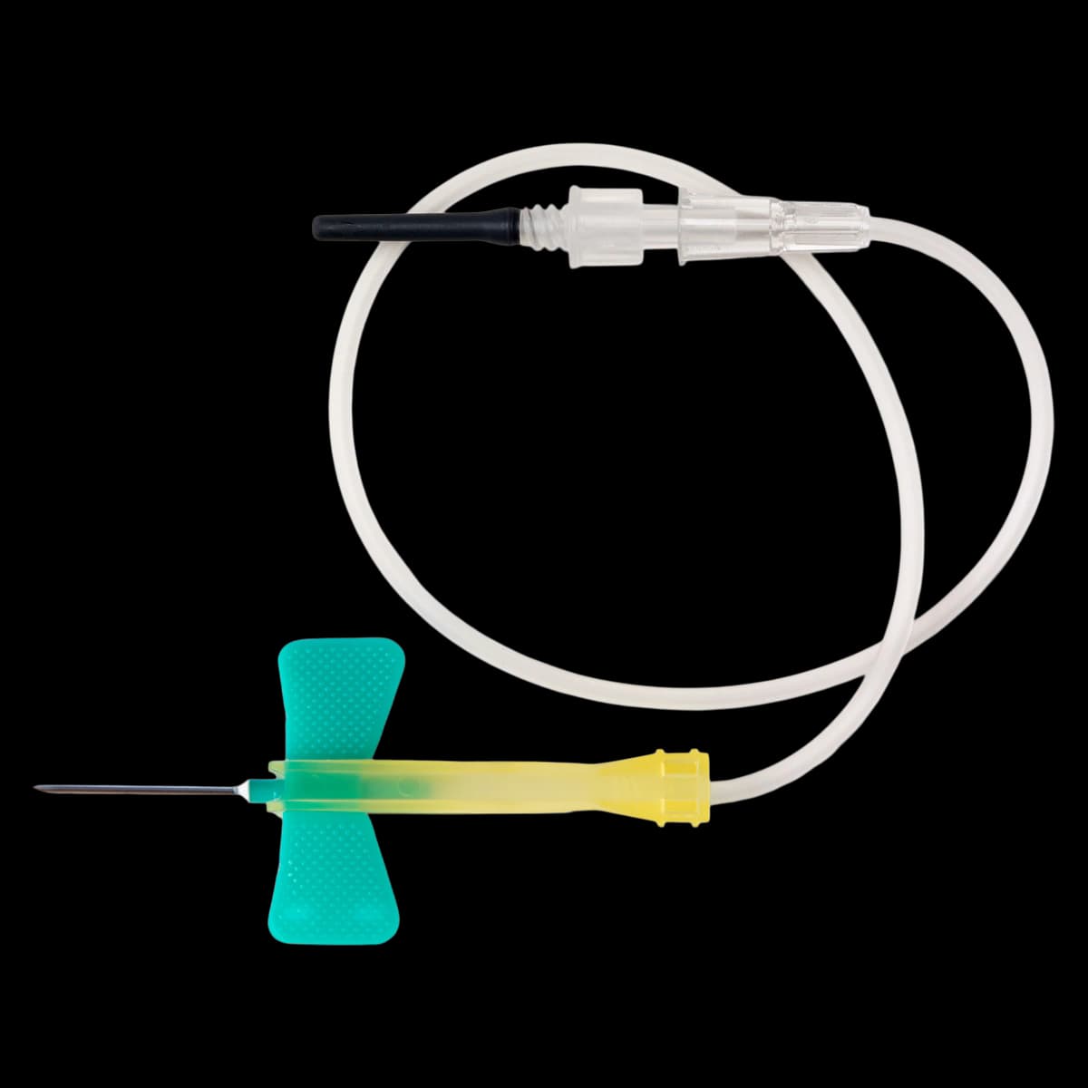 Safety Blood Collection Set with 12" Tubing, 21G x 3/4" Needle, 50/Box - Safety Blood Coll w/12" Tubin - Image 1
