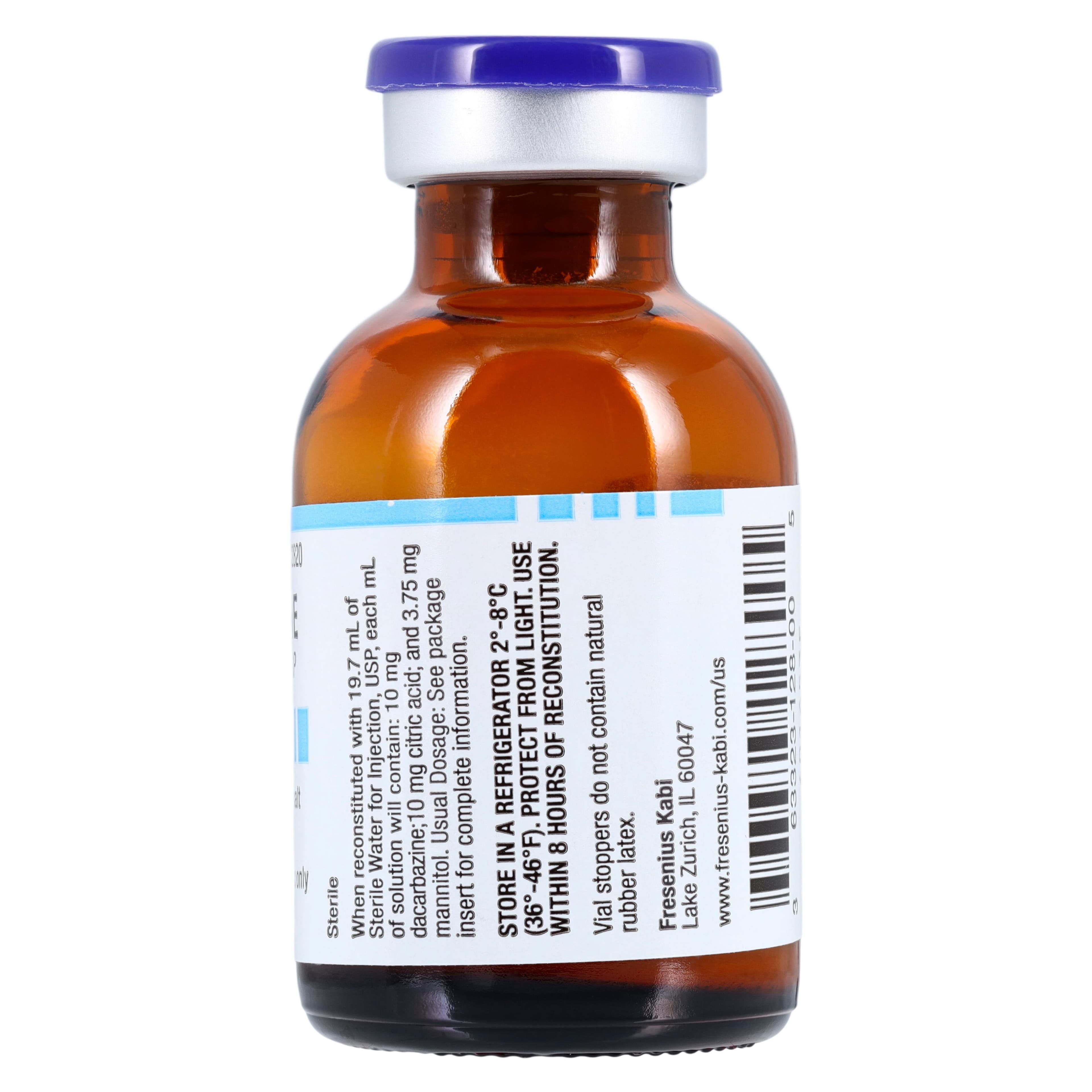 Dacarbazine for Injection, 200 mg/vial, Lyophilized Powder, Single-Dose Vial, 10/Package thumbnail 3