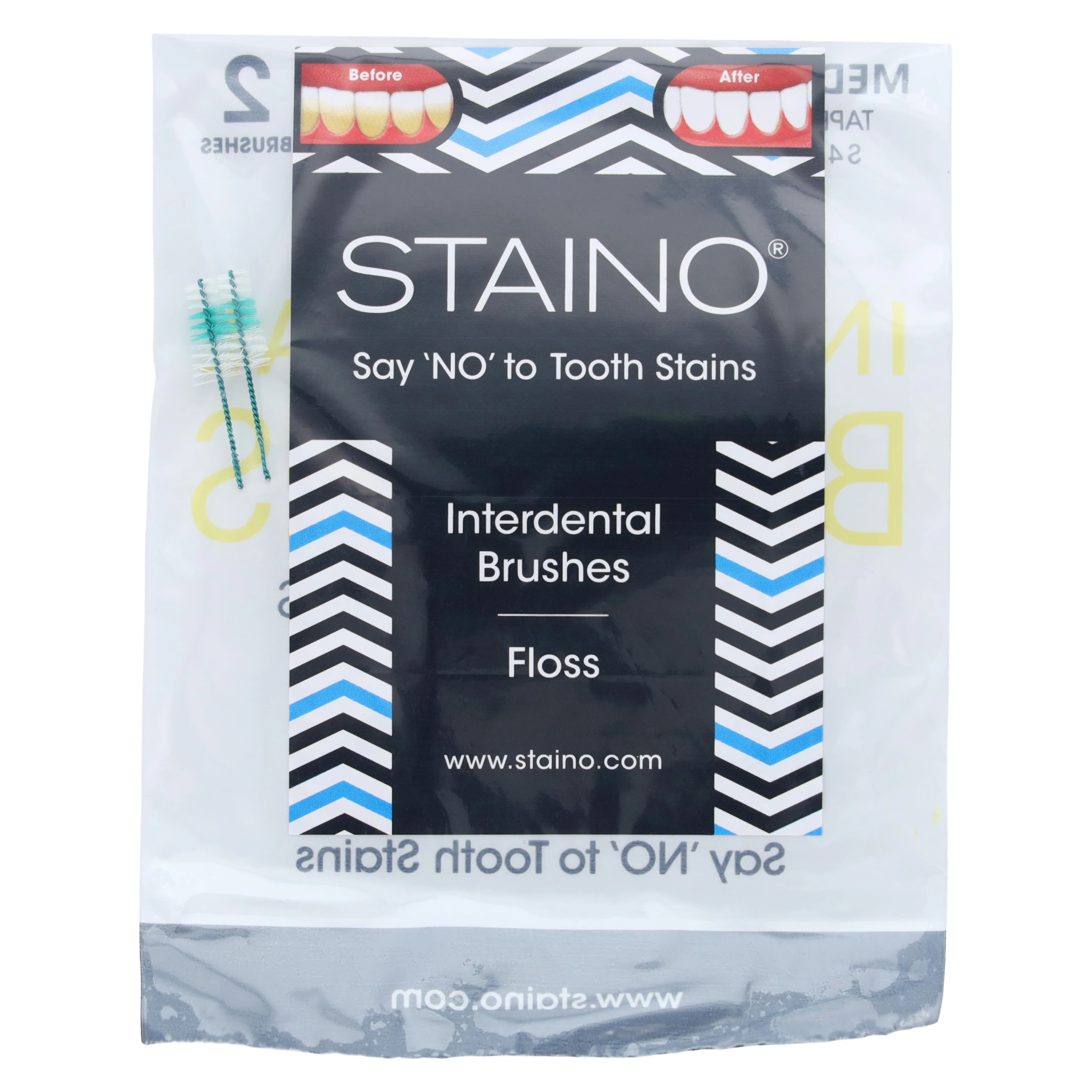 StaiNo Interdental Brushes, Ultrafine Tapered, Brush Refill, 72/Box, S414P thumbnail 3