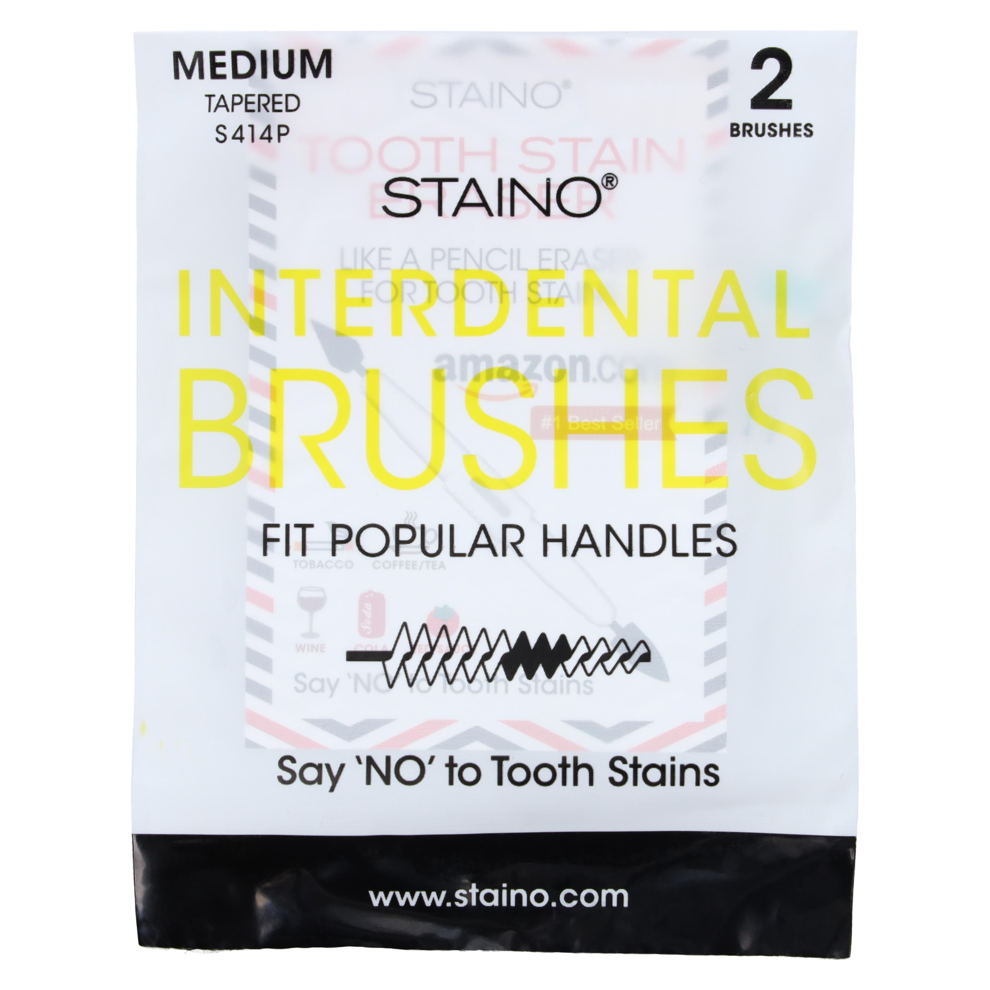 StaiNo Interdental Brushes, Ultrafine Tapered, Brush Refill, 72/Box, S414P thumbnail 4