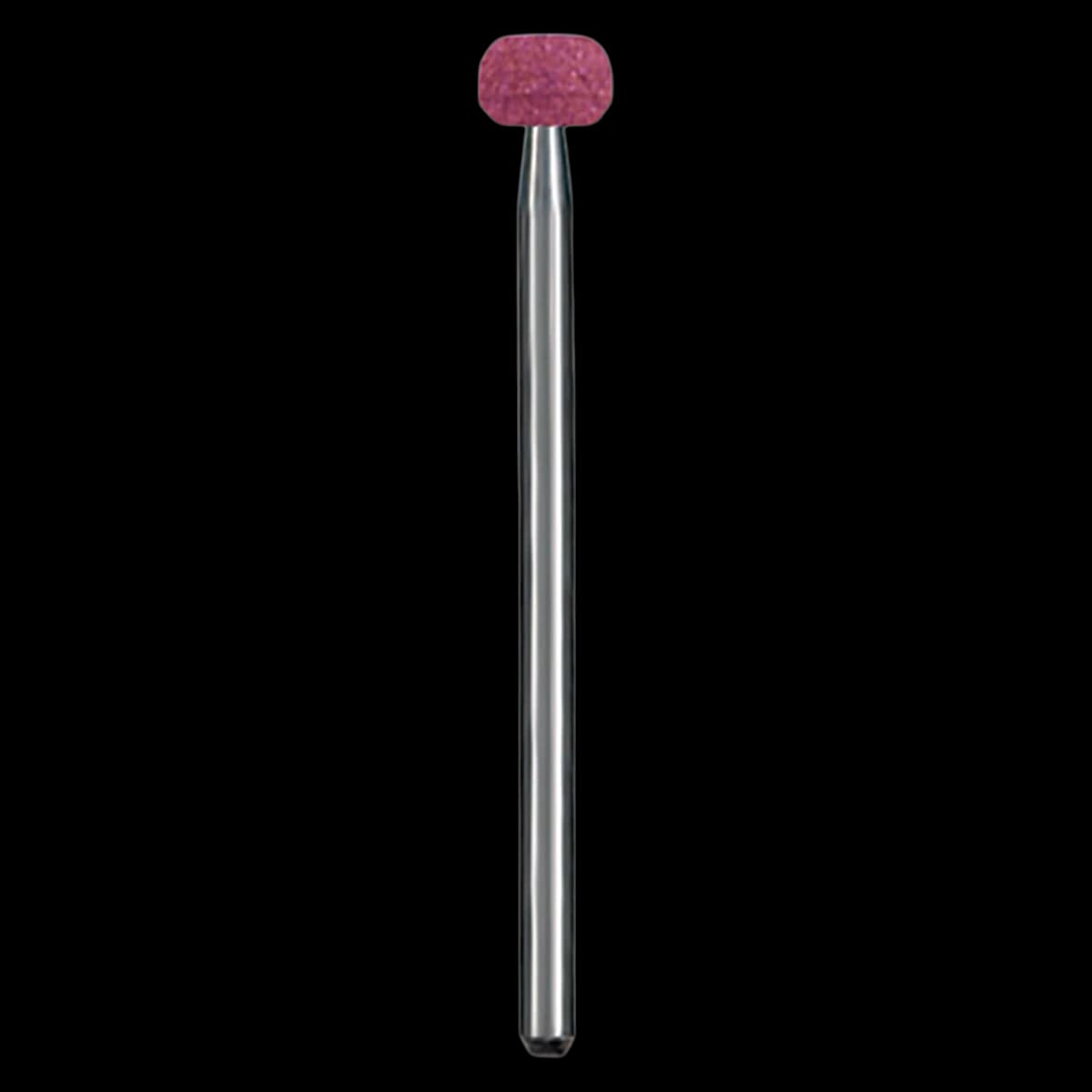 Dedeco A/O Rubi Stone HP, Shape #123, Aluminum Oxide, 3/32" (2.35mm) Shank, 12/Box - #123 A/O Rubi Stone HP Box of 12 - Image 1