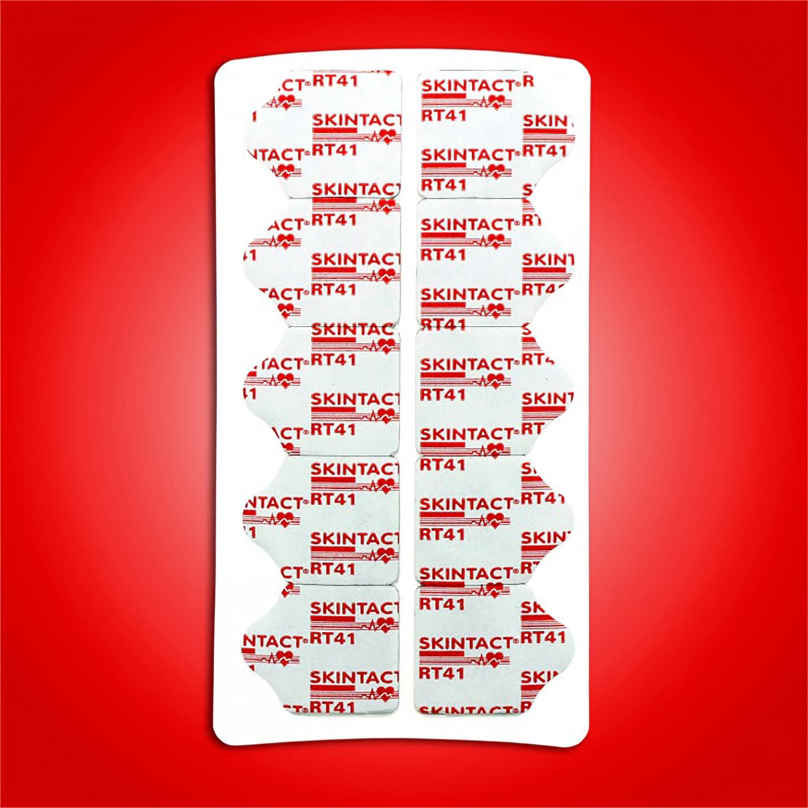 Skintact ECG Electrode Tab Pediatric Resting 14x34mm Ag/AgCl Solid Gel, 500/Box - Electrode Tb ECG Ped Sld Gel - Image 1
