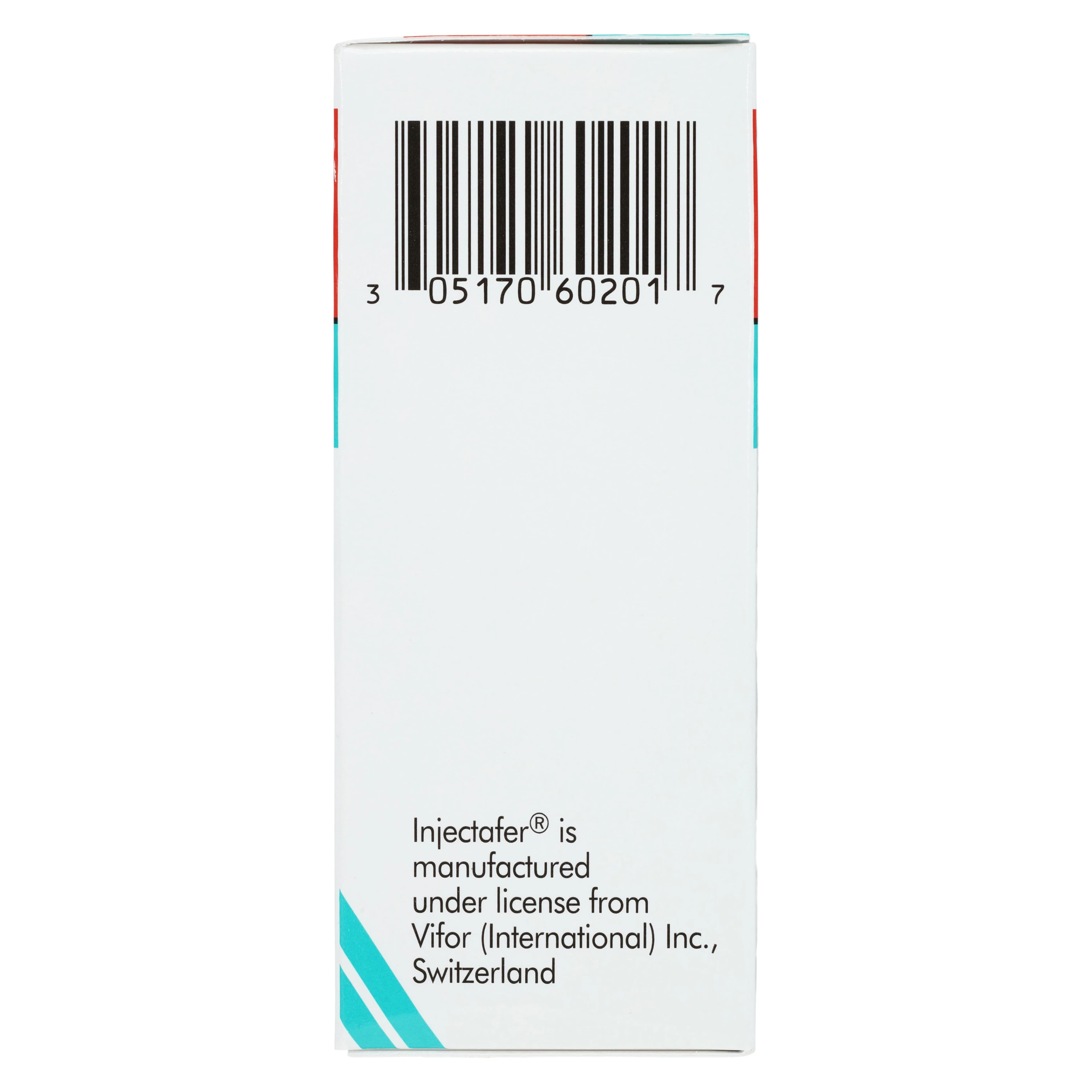 Injectafer (Ferric Carboxymaltose) Injection, 50 mg/mL, Single-Dose Vial, 2 mL Each thumbnail 5