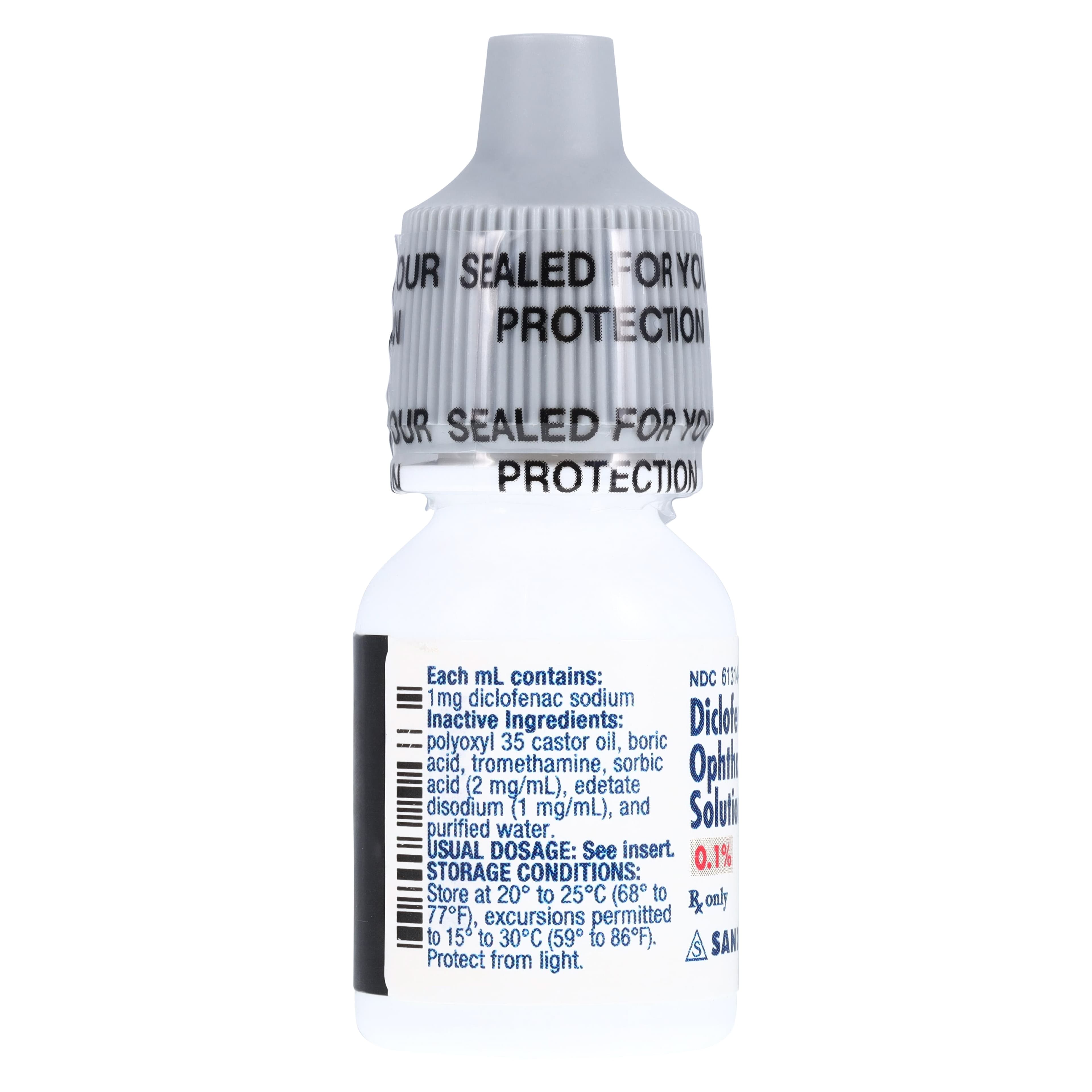 Diclofenac Sodium Ophthalmic Solution 0.1%, 5 mL Bottle thumbnail 4