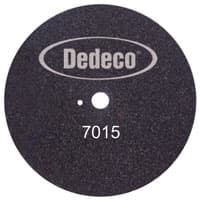 Dedeco Model Trimmer Wheel – Foster Type, 12" x 1/4", Extra Coarse (24 Grit), #7015 - Model Trimmer Wheels – Foster Type - 12" x 1/4", Extra Coarse - Image 1