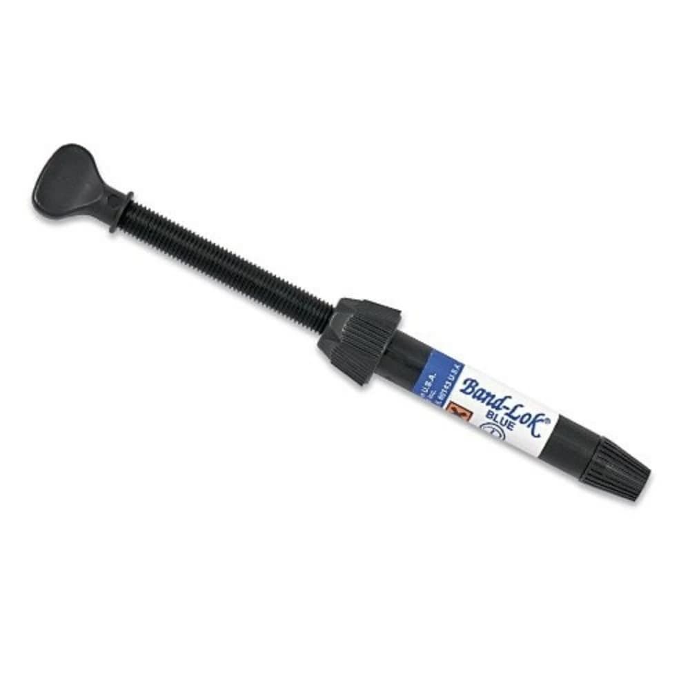 Reliance Band Lok Part A Blue Band Cement, 6 Gm, Light/Chemical Cure Syringe Kit - Band Lok Part A Blue 6 Gm - Image 1