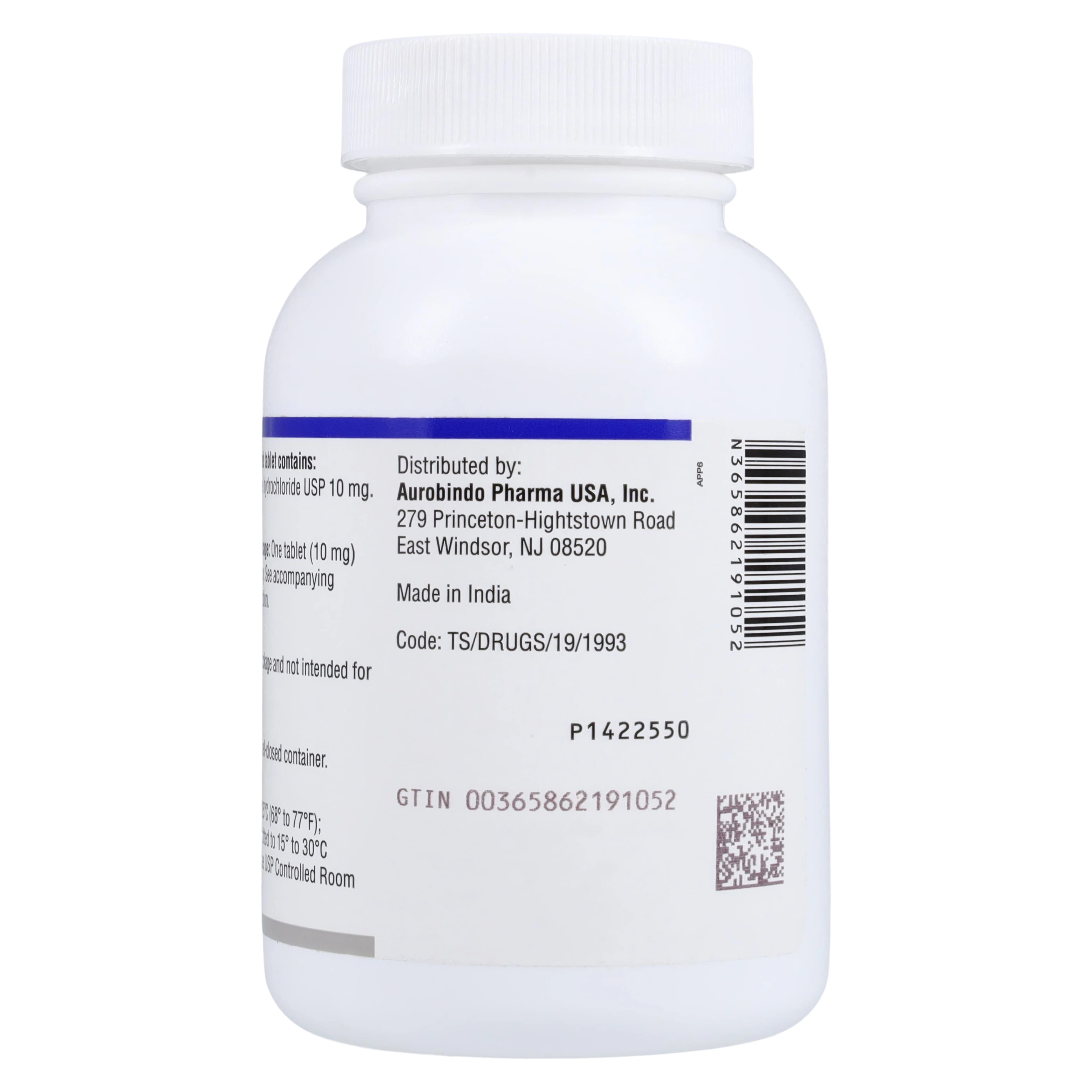 Cyclobenzaprine HCl Tablets, 10 mg, 500 Count Bottle, Lannett thumbnail 3