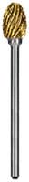 Dedeco Goldies Carbide Bur, HP, Regular Coarse Cut, 52-C/XC, 3/32" Shank, 1/Pk - Goldies Carbide Burs, HP, Regular Coarse Cut, 52-C/XC, 3/32", 1/Pk - Image 1