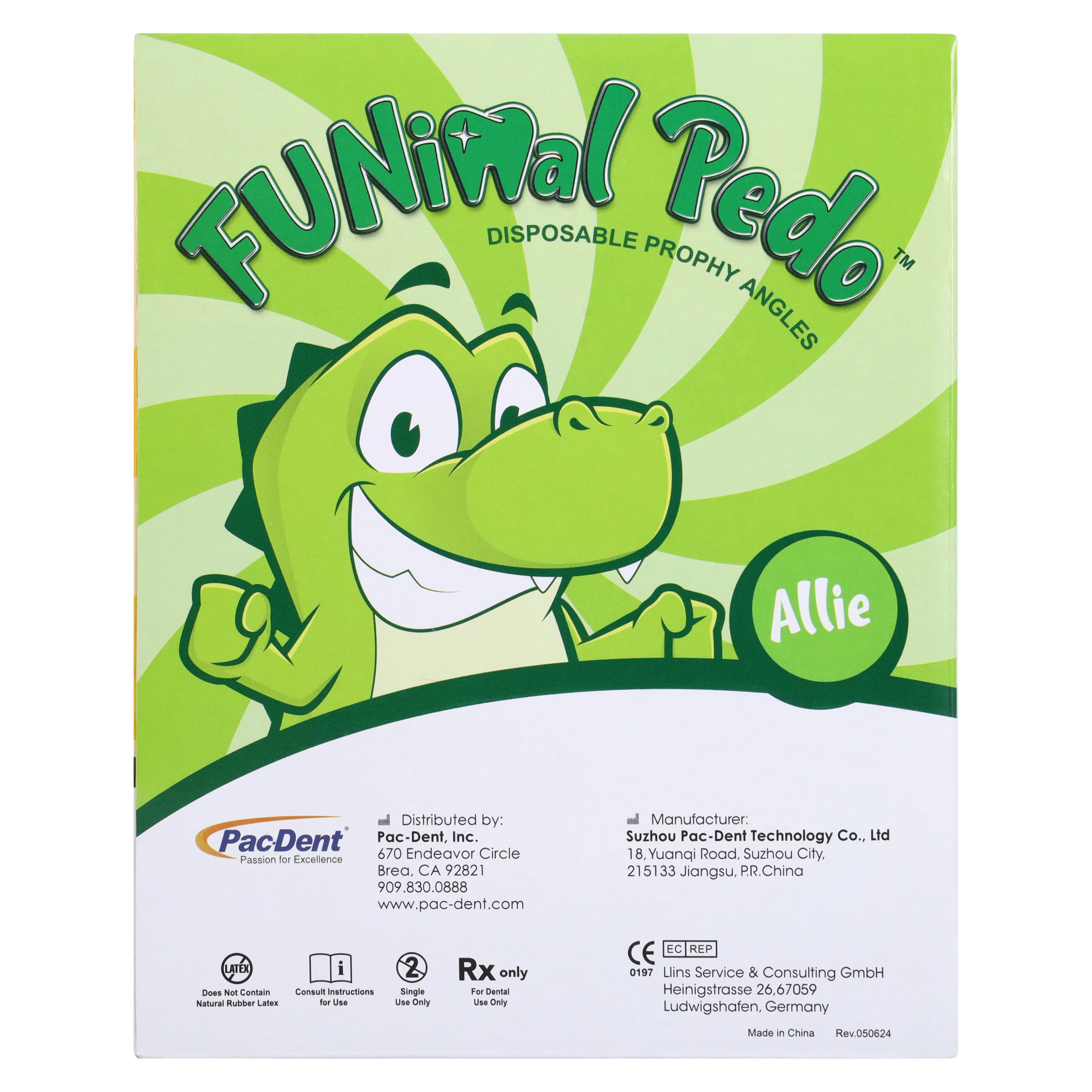 FUNimal™ Pedo Disposable Prophy Angle, Regular Soft Cup, Assorted, 100/Box, 167-100R thumbnail 5