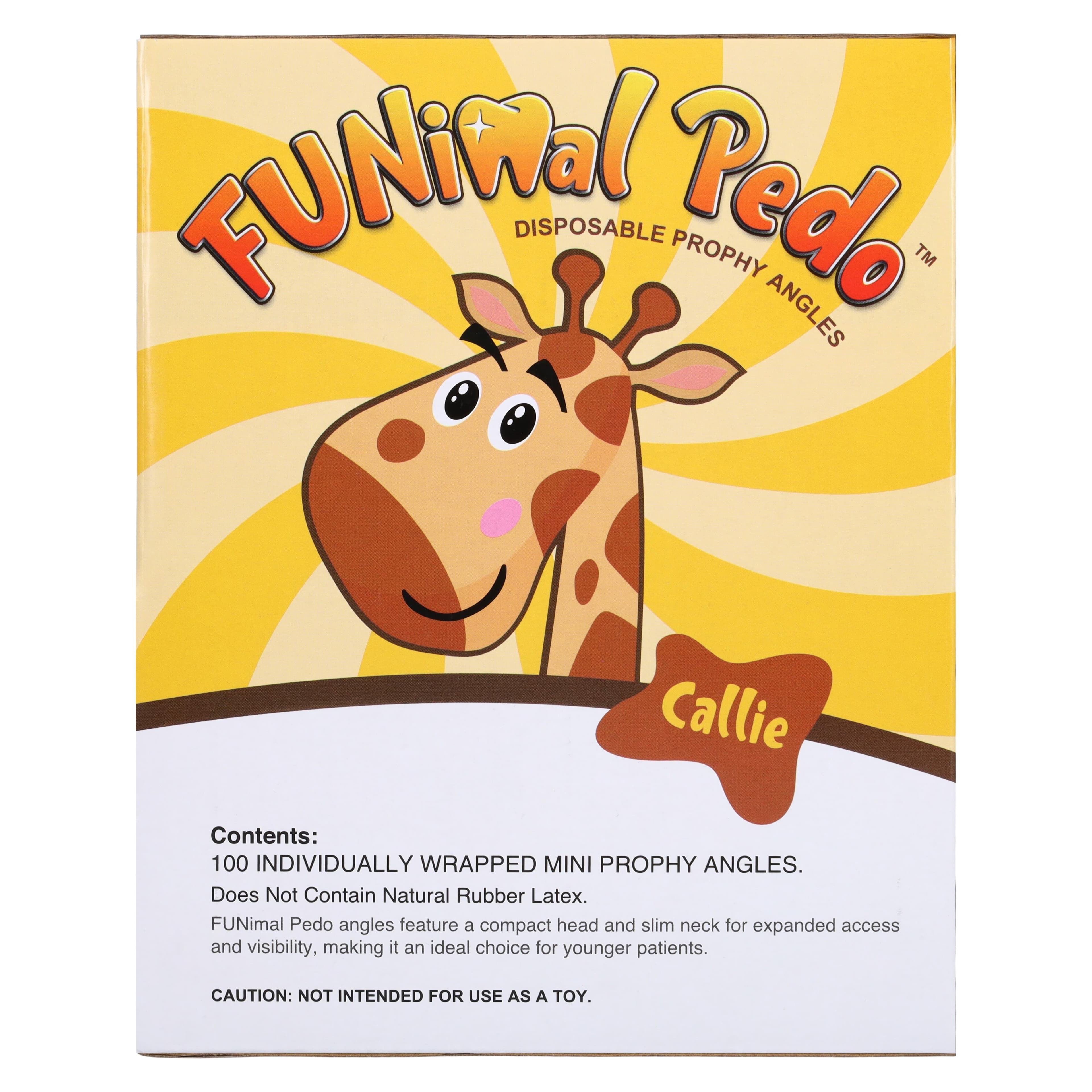 FUNimal™ Pedo Disposable Prophy Angle, Regular Soft Cup, Assorted, 100/Box, 167-100R thumbnail 6