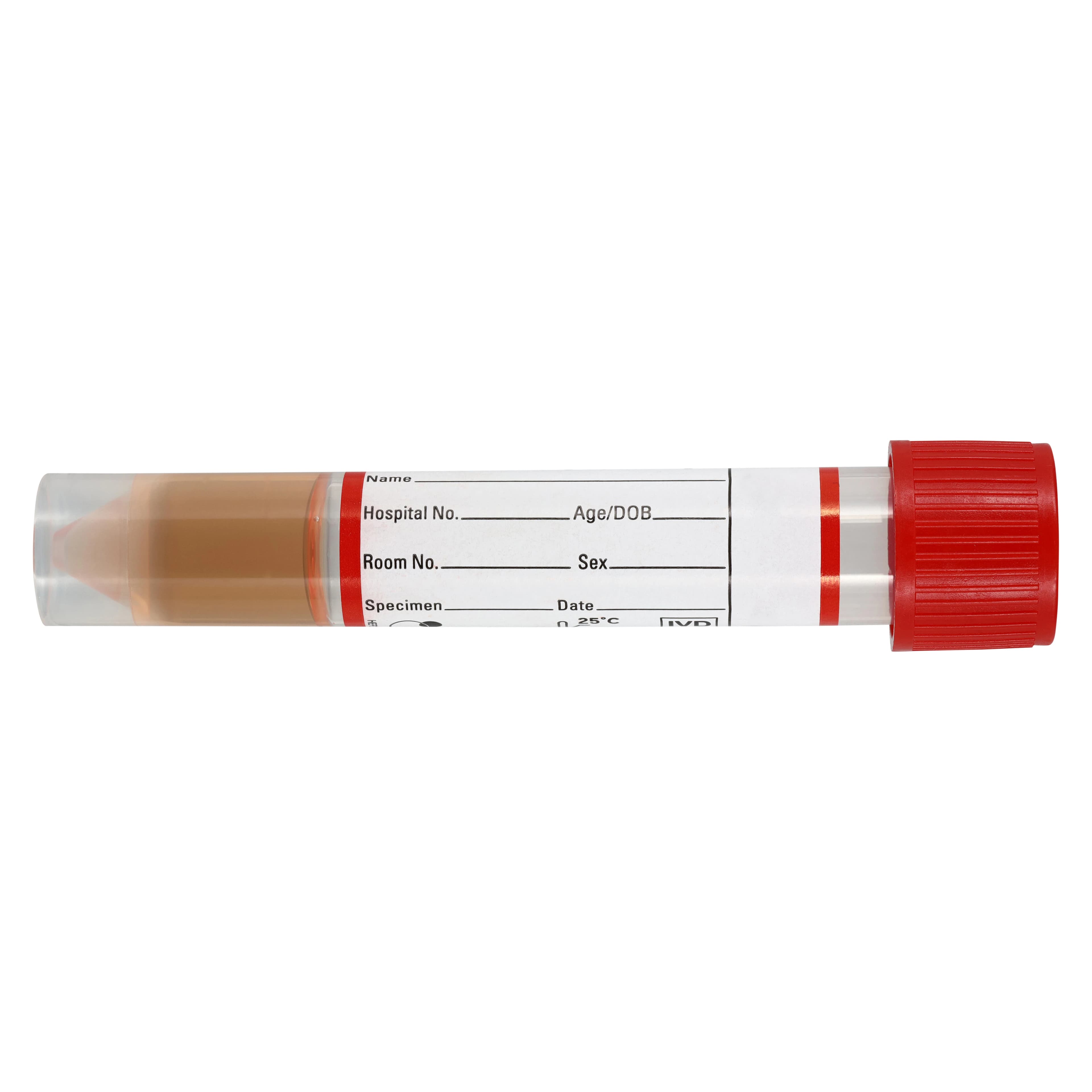 Copan Diagnostics Flocked Swab, Single Mini-Tip NP, Skirted Tube with Red Cap, 16x100mm, 3mL, No Beads, 50/Box thumbnail 3