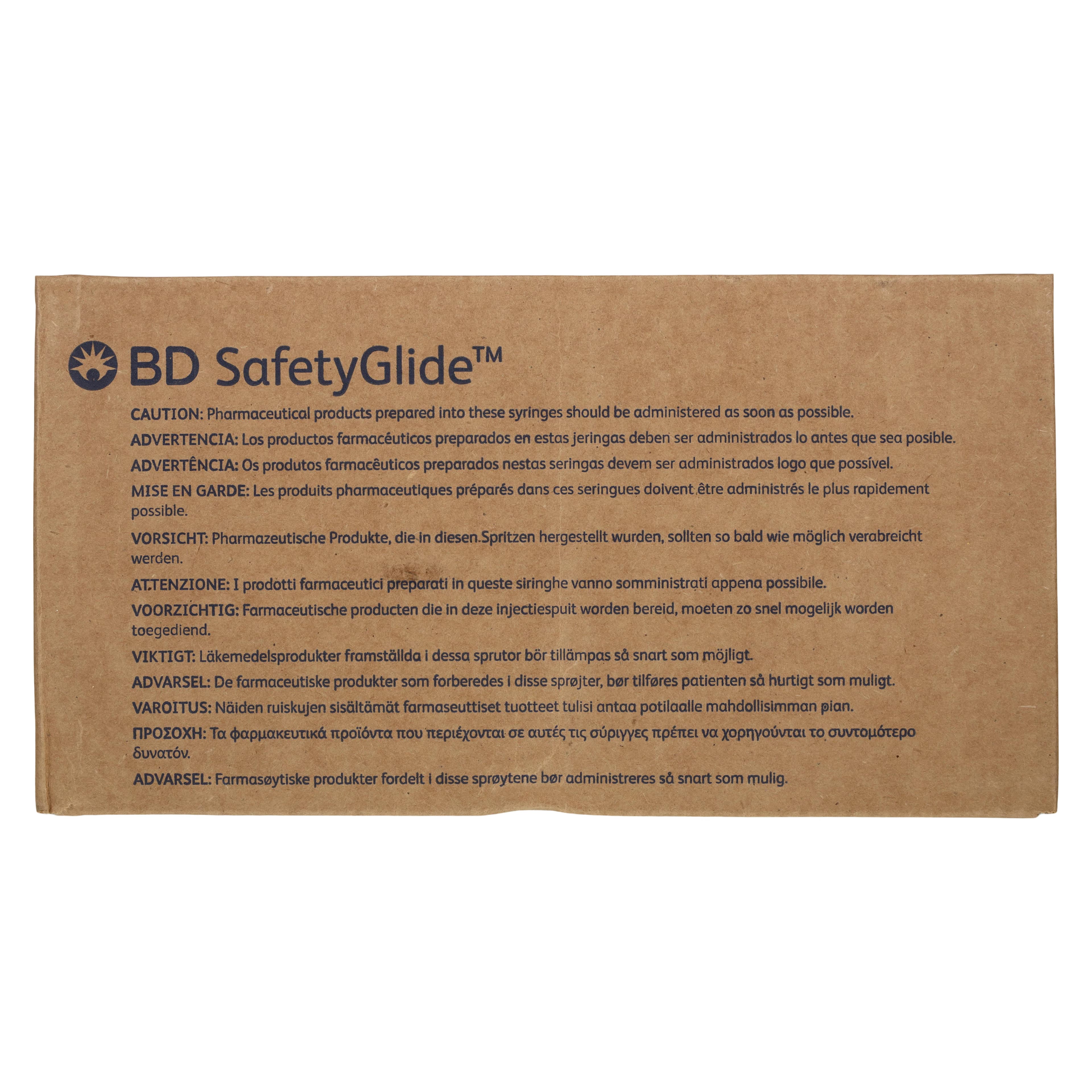 SafetyGlide Combo 3mL Syringe with 23G x 1.5" Needle, Safety, Low Dead Space, 50/Box thumbnail 3