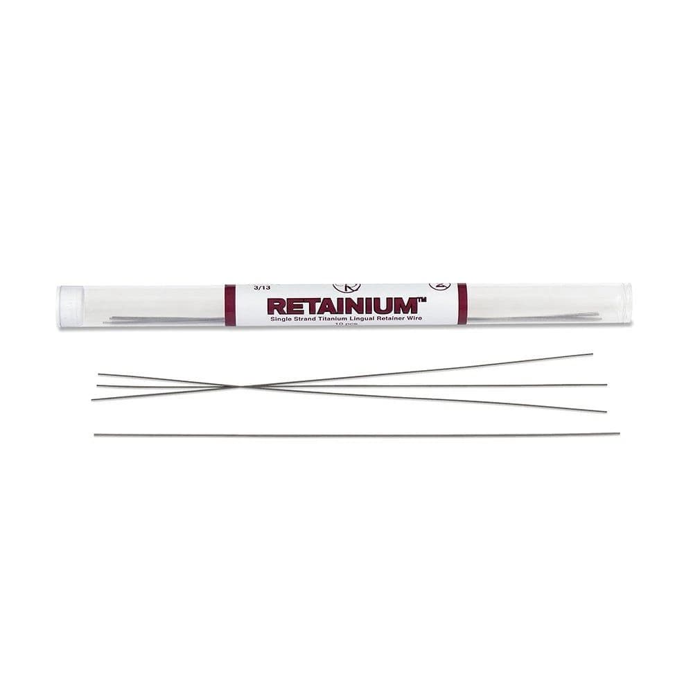 Retainium Lingual Retention Direct Bond Retainer Wire, Rectangle, 0.027 in x 0.011 in, 10/Pk - Retainium Lingual Retention - Image 1