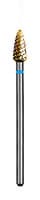 Dedeco Euro Goldies Carbide Bur, Regular Cross Cut, HP, #G078E/040, 4.0 mm Diameter, Titanium Nitride Coated, Single Bur - Euro Carbide Goldies® Crosscut, HP - # G078E, 4.0 mm Diameter - Image 1