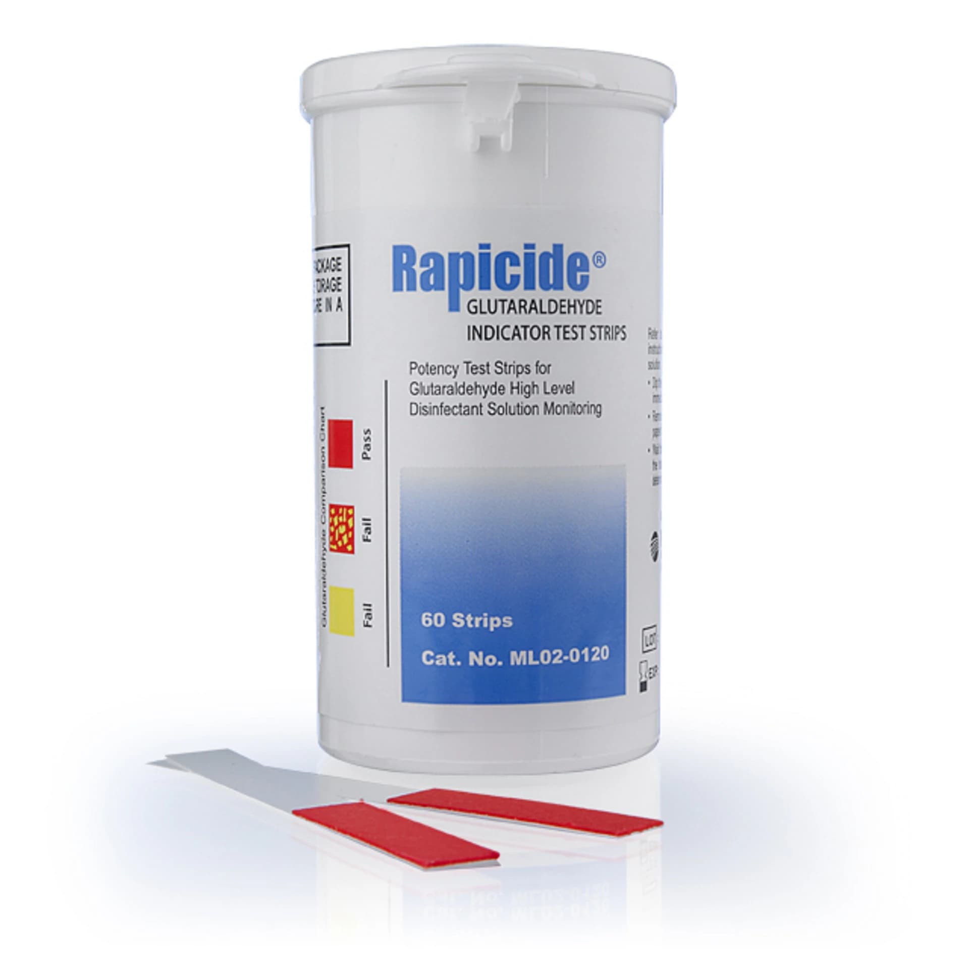 Steris Rapicide Test Strips, 2 Pack, 2/Box - Strips Test Rapicide - Image 1