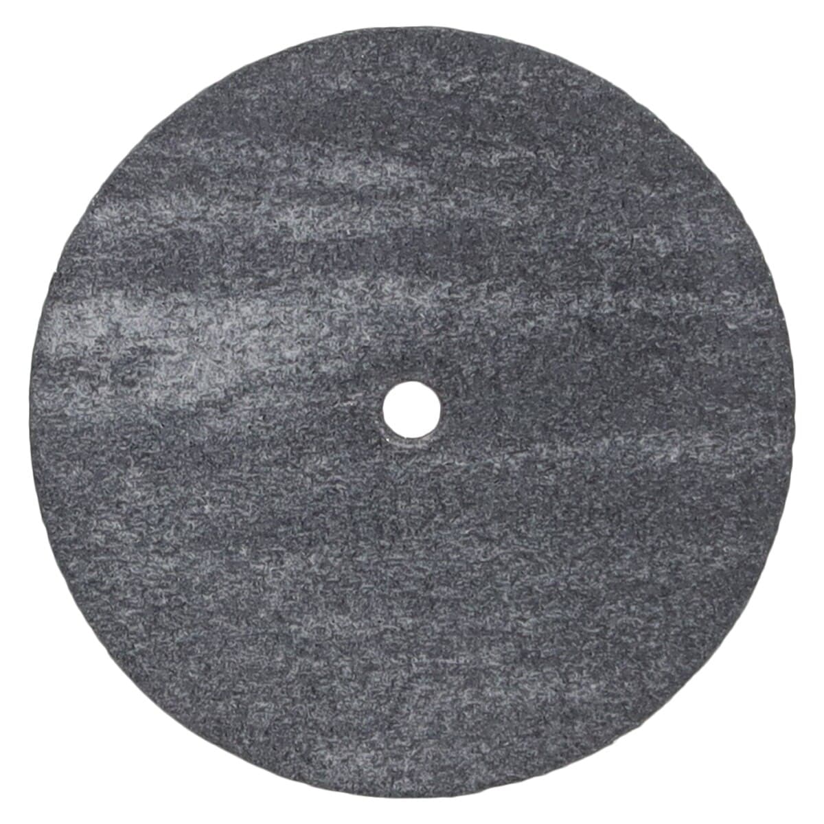Dedeco Classic Black Square-Edge Rubber Wheels, Hard, 7/8" x 1/8" (22 x 3.1 mm), 100/Box thumbnail 3