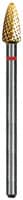 Euro Carbide Goldies® Crosscut – HP, Superfine Crosscut, 4.0 mm Diameter, #G078EF - Euro Carbide Goldies® Crosscut – HP, Superfine Crosscut - # G78EF, 4.0 mm Diameter - Image 1