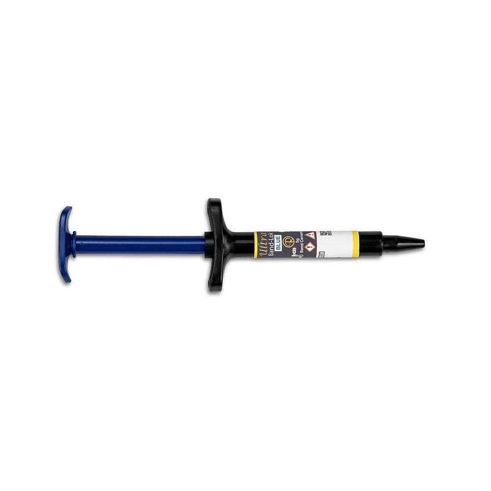 Ultra Band-Lok Blue Non-Fluoride 5g Push Syringe, NFUBLBPP - Ultra Bandlok Blue 5g Push Syr - Image 1