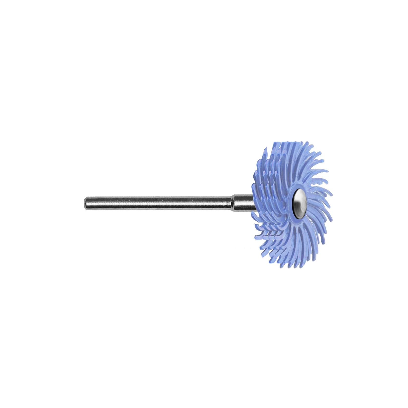Dedeco Sunburst 7/8" 4-Ply Discs Fine 400 Grit Silicon Carbide, Blue, Box of 6, 01KTRQJVJ5AXK9R86X45WWKKMM thumbnail 2