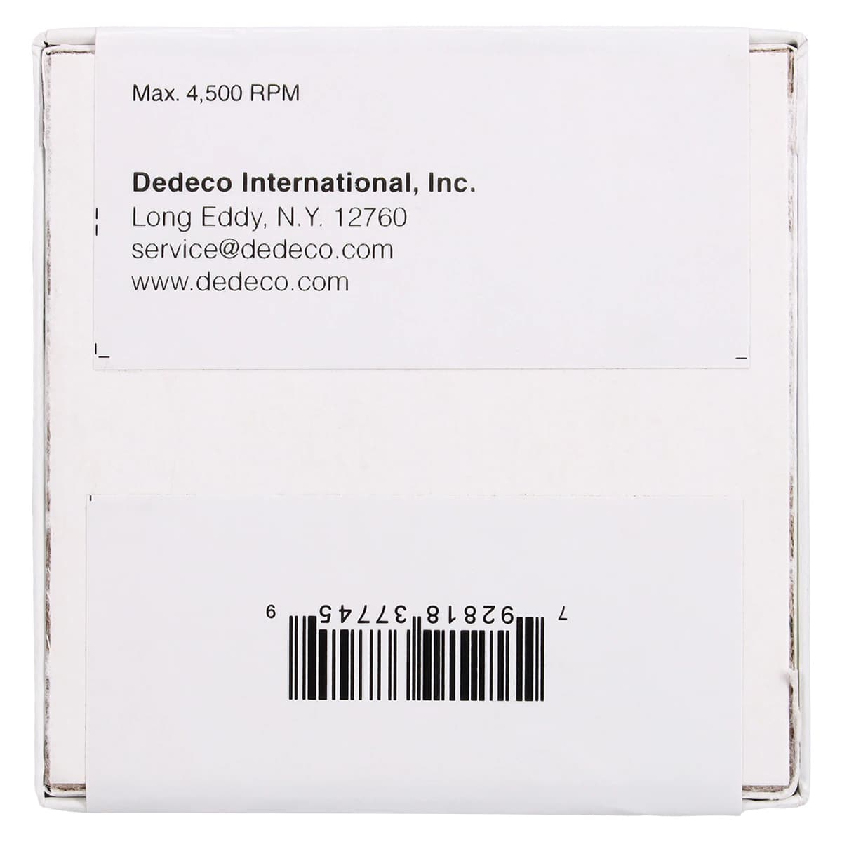 Dedeco Silicone Jumbos Acrylic Polisher, Shape E, Light Blue, Medium Grit, HP (3/32" Shank), 5/Box, 7744 thumbnail 3