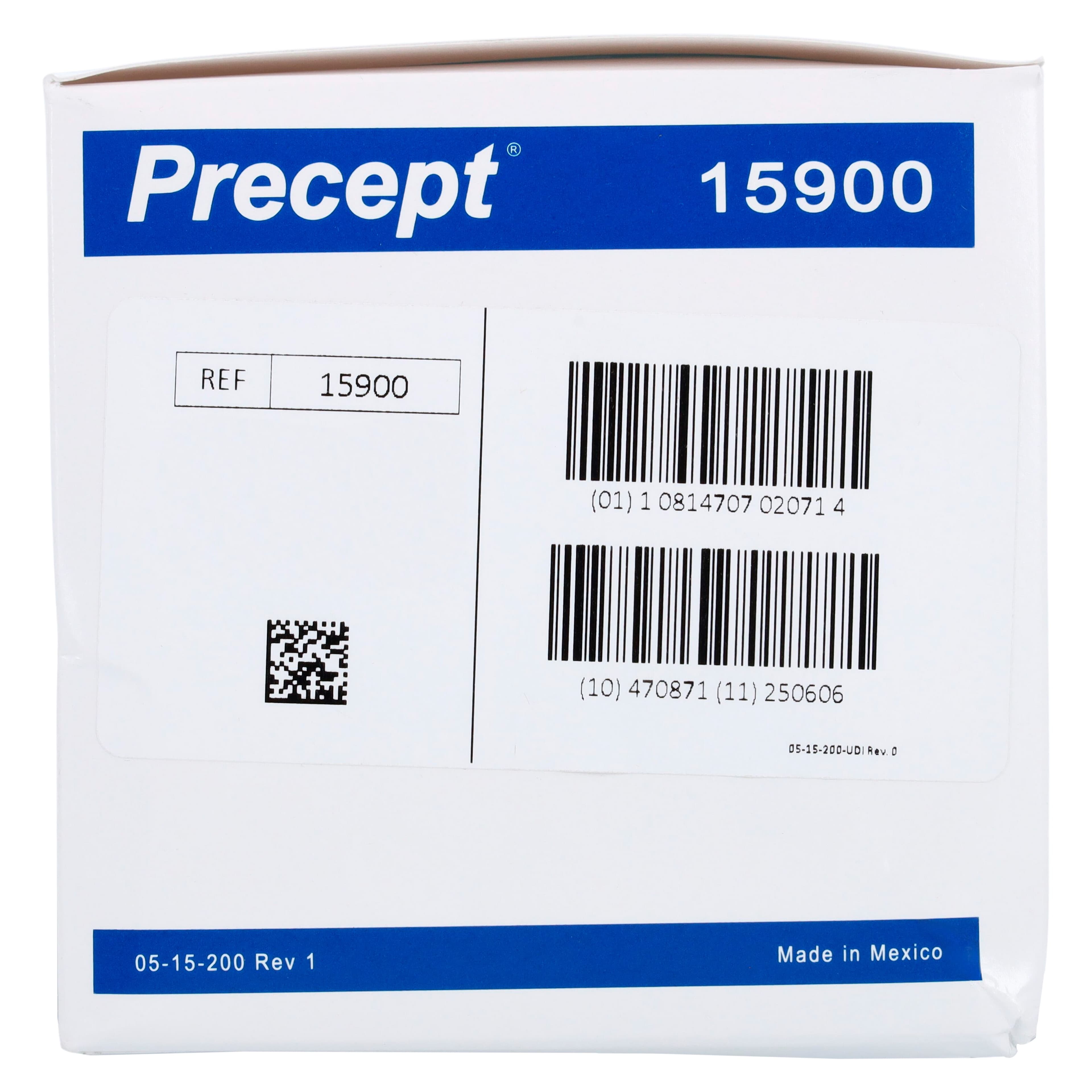 Precept Medical Procedure Mask, ASTM F2100 Level 2, Blue, 50/Box thumbnail 6