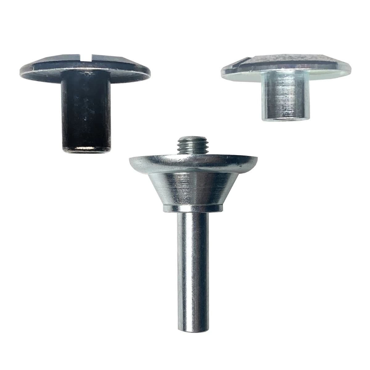 Dedeco Sunburst Wheel Mandrel, 1/4" x 3/8", for 2" & 3" Radial Discs, 1 Each - Sunburst Wheel Mandrel 1/4" X 3/8" - Image 1