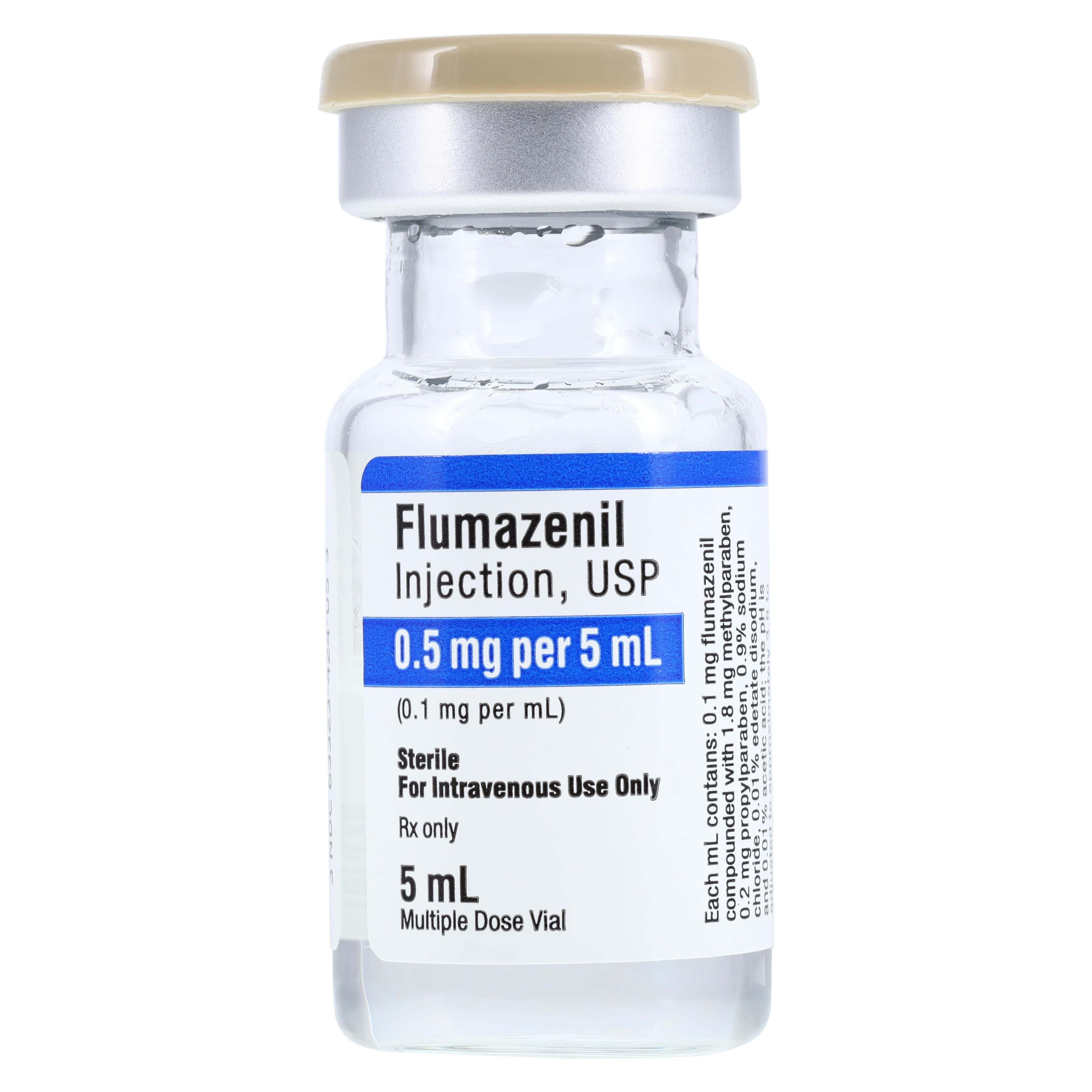Flumazenil Injection 0.1 mg/mL, MDV 5 mL, 10/Package, Fresenius Kabi thumbnail 2