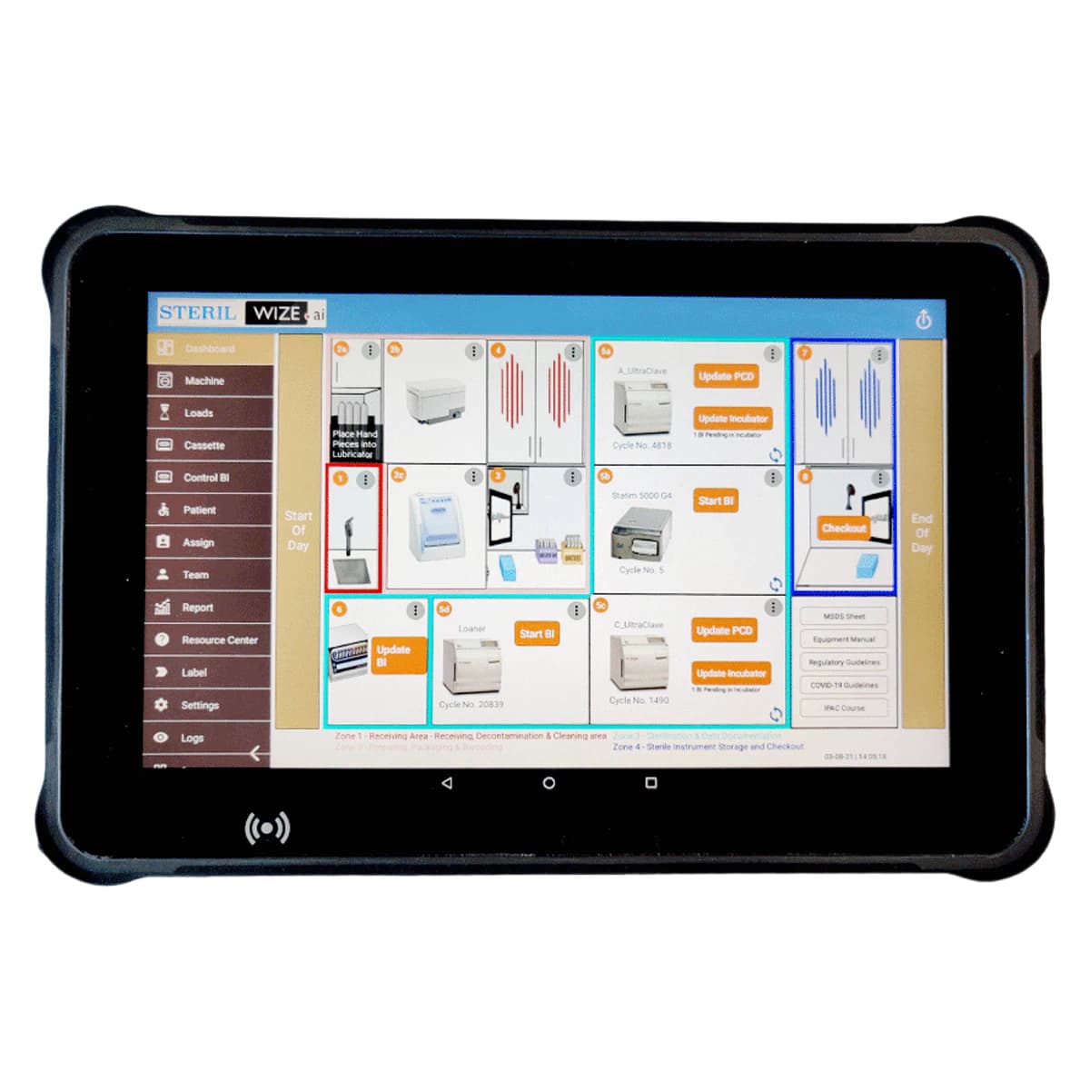 SterilWize Workflow Management System - SterilWize System - Image 1