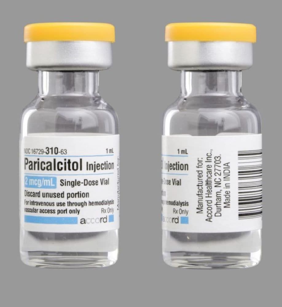 Paricalcitol Injection 5 mcg/mL, 2 mL Multi-Dose Vial, 25/Package (Accord Healthcare) - Paricalcitol Inj 2mL - Image 1