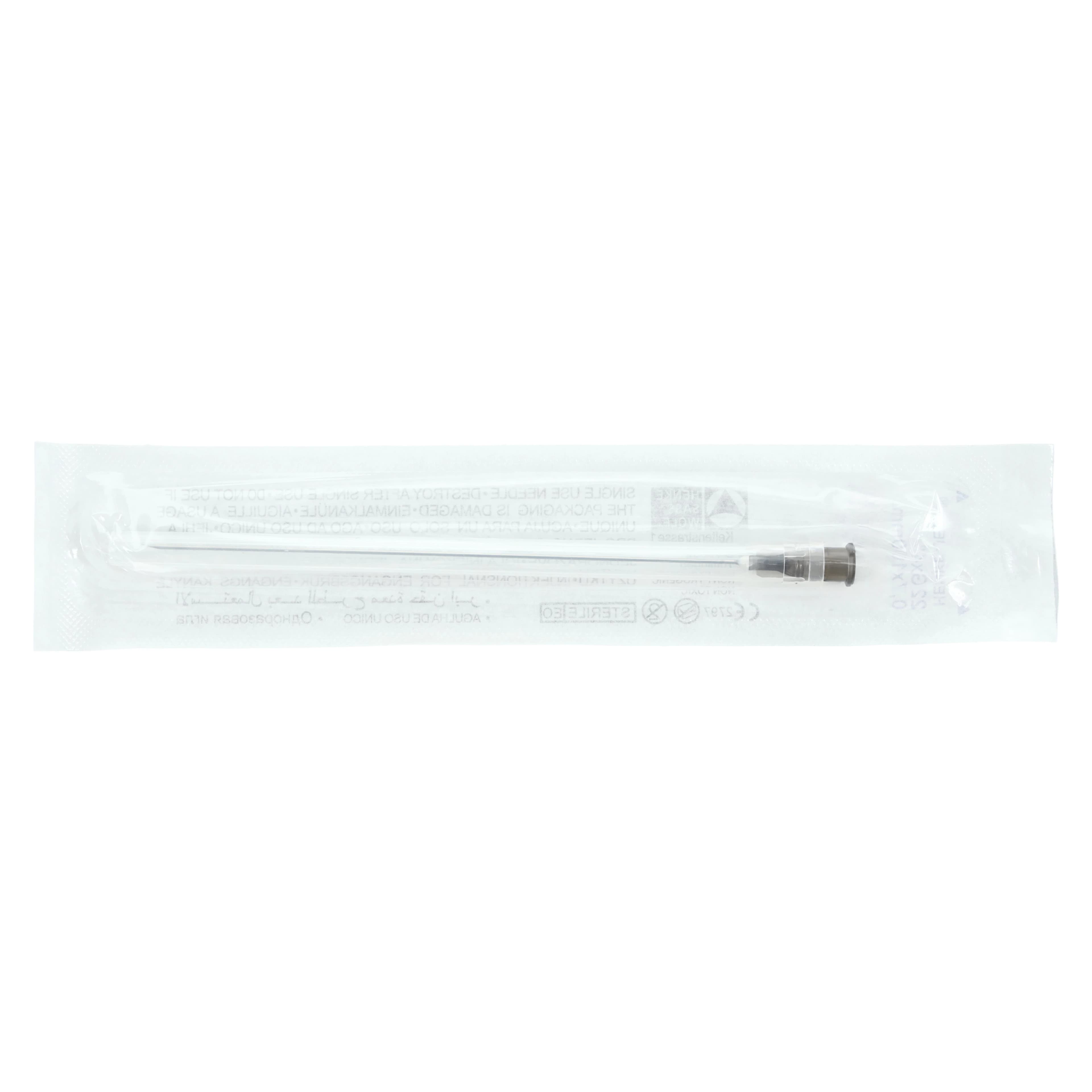Henke-Ject Hypodermic Needle, 22 Gauge x 4", Standard, 100/Box thumbnail 3